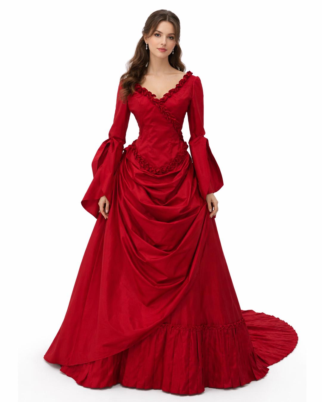 open lace back dress Dracula Lady Halloween costume Fancy Dress Up