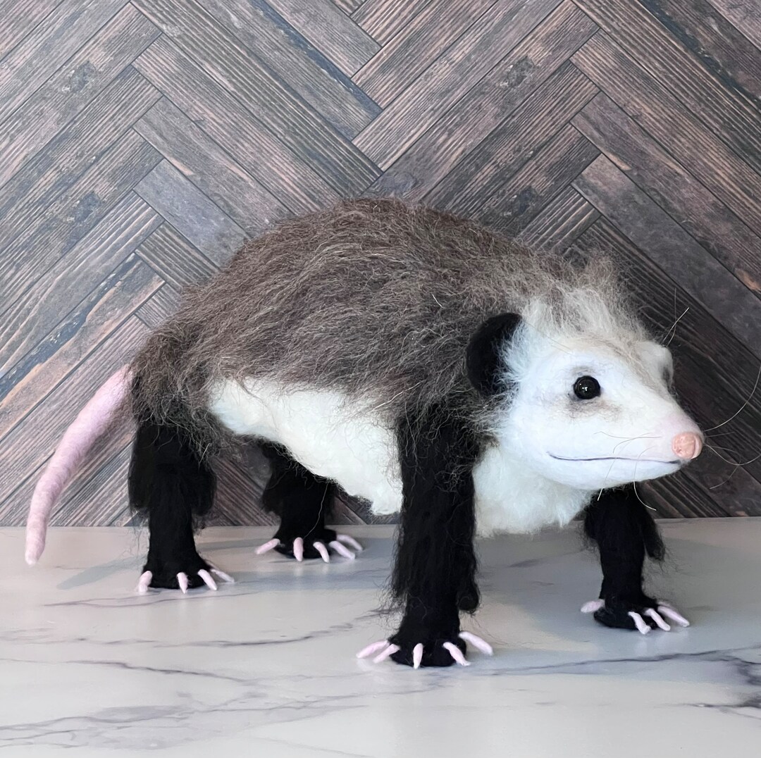 Needle Felted Possum wendell MADE TO ORDER Etsy