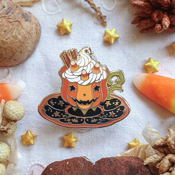 Spilla A Forma Di Zucca Con Strass Oro E Smalto - Accessorio Moda Per Halloween E Ringraziamento - Regalo Per Donne E Ragazze