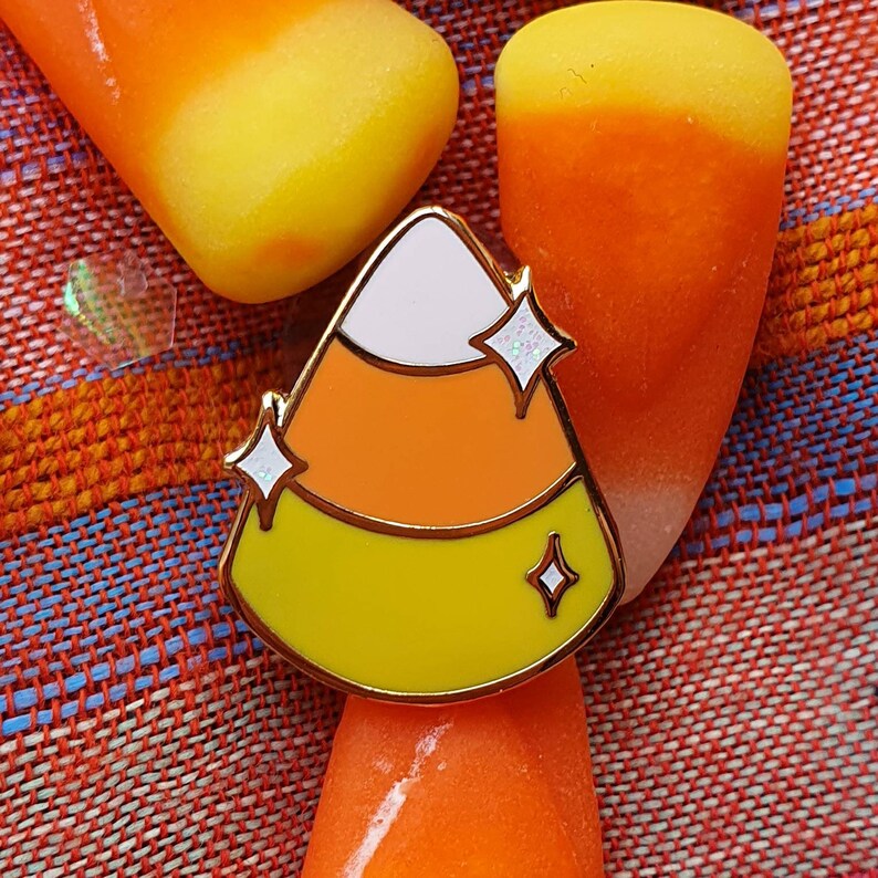 Spooky Halloween Pin collection. Purple Variant. Gold enamel image 6