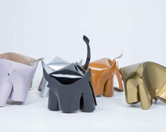 Toro en cuir "origami" à réaliser soi-même !