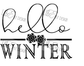 Download Hello Winter Svg Etsy