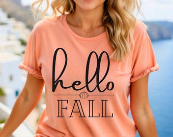 Hello Fall SVG/PNG