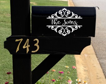 Download Mailbox Frame Svg Etsy