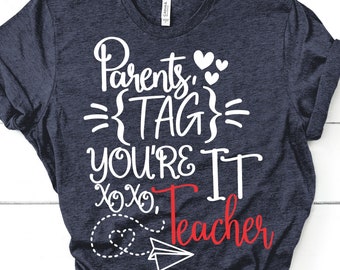 Tag You Re It Svg Etsy