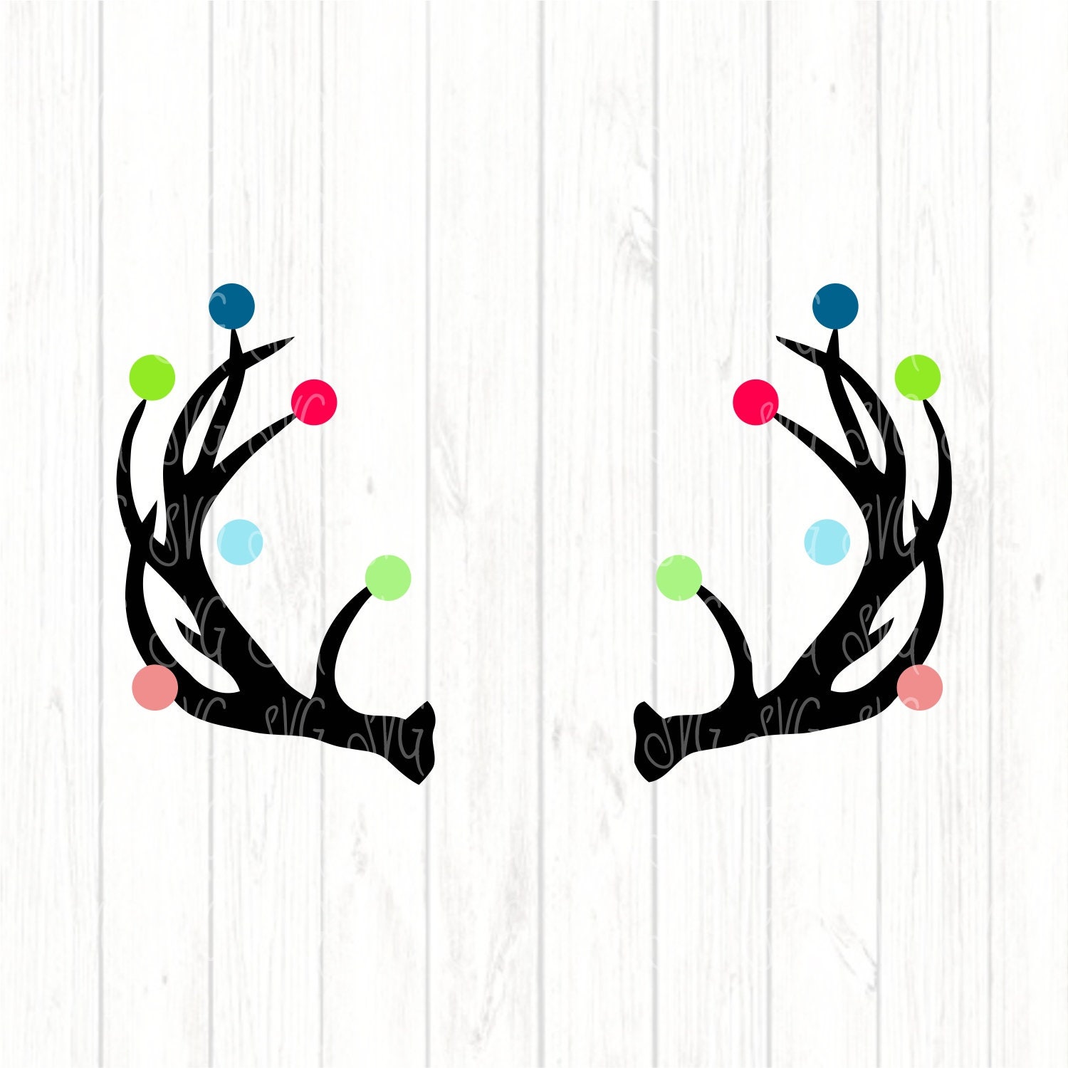 Download Reindeer Monogram,Christmas svg,Christmas Decal,Antler ...