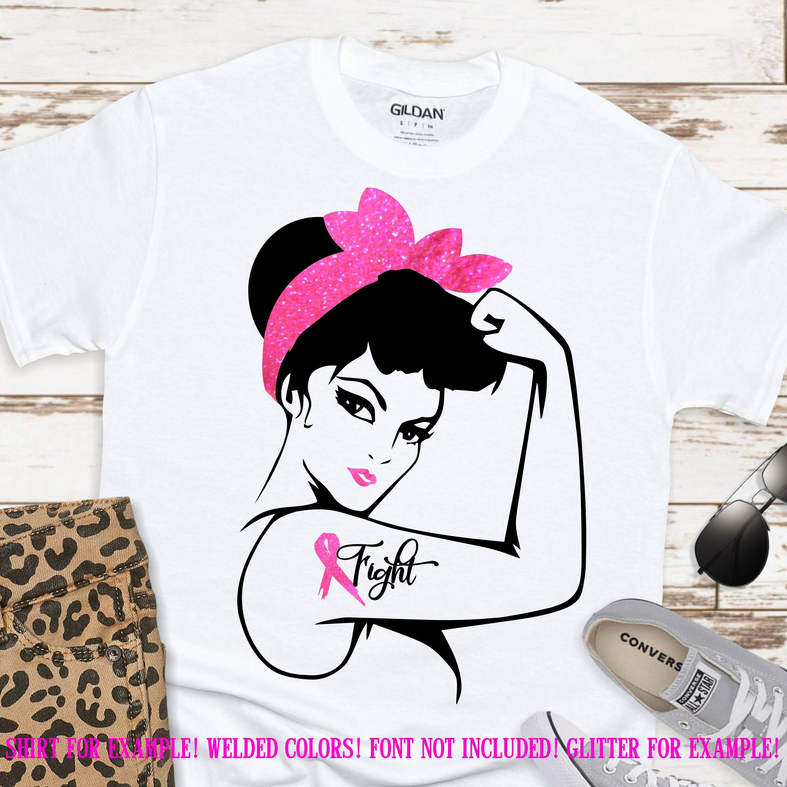 Download Breast Cancer svg, Rosie the Riveter svg, Girl Power svg,Rosie svg,awareness svg design, cancer ...