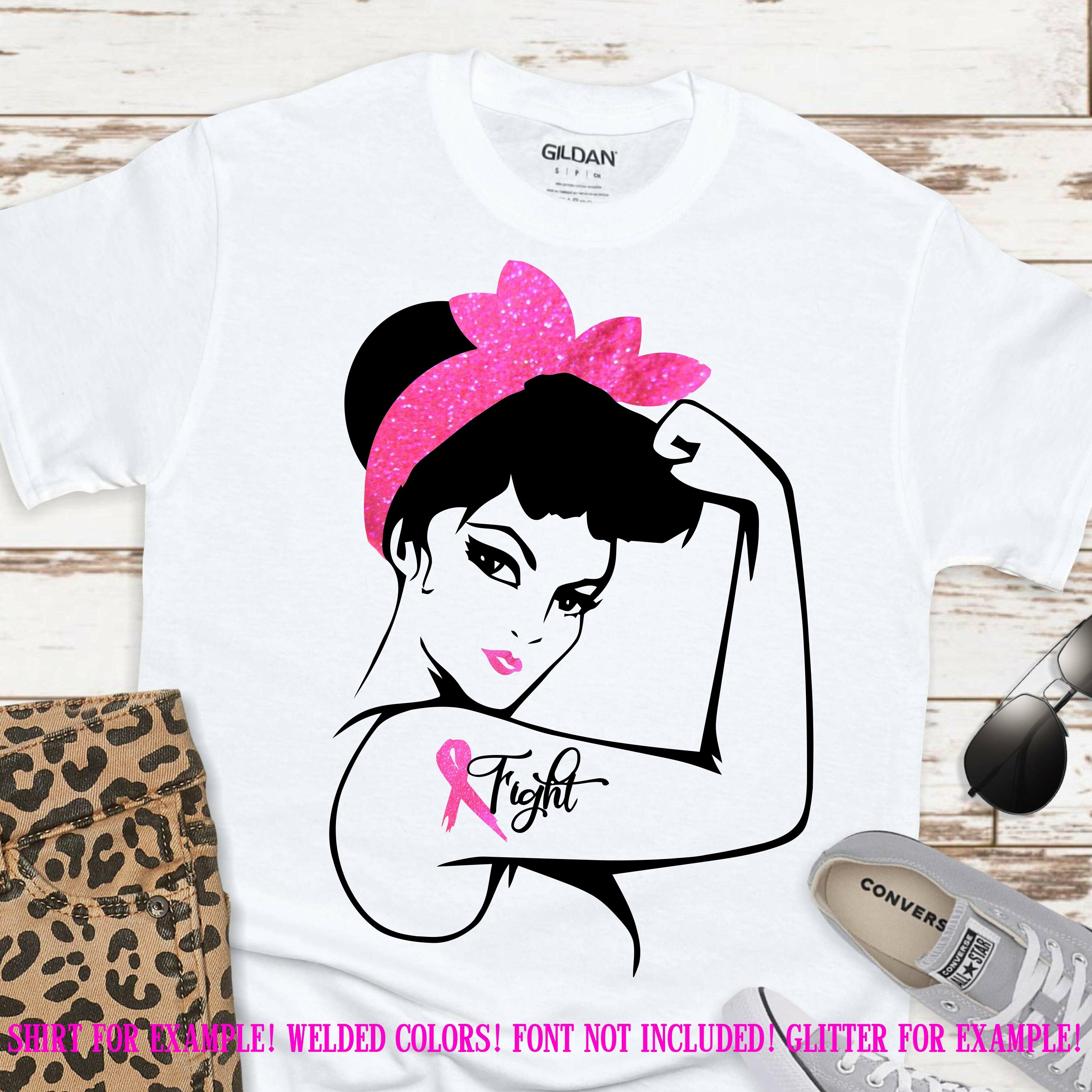 Download Breast Cancer Svg Rosie The Riveter Svg Girl Power Svg Rosie Svg Awareness Svg Design Cancer Cut File Cancer Svg Design Svg For Cricut