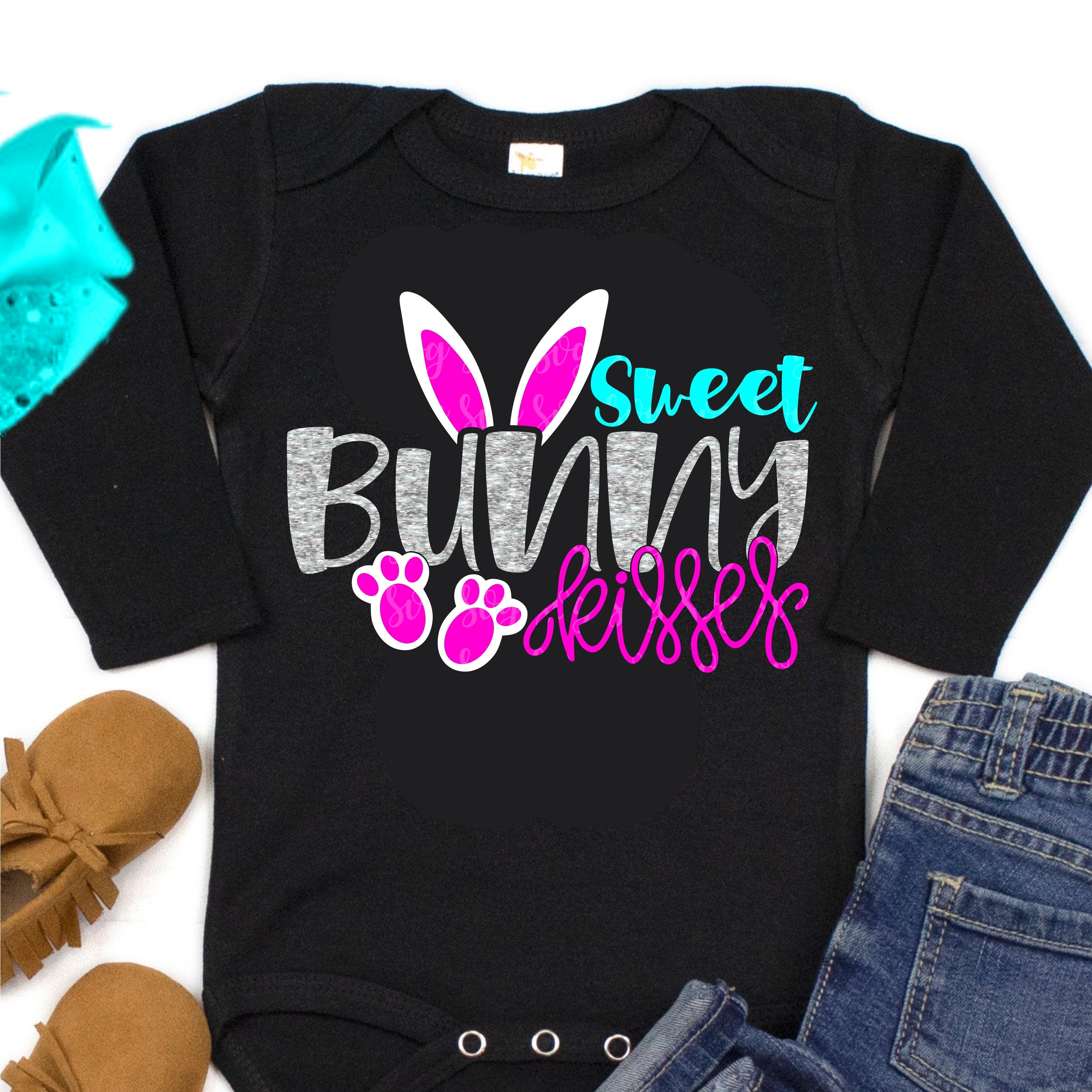 Download sweet bunny kisses svg, eps,png,cutting file for ...