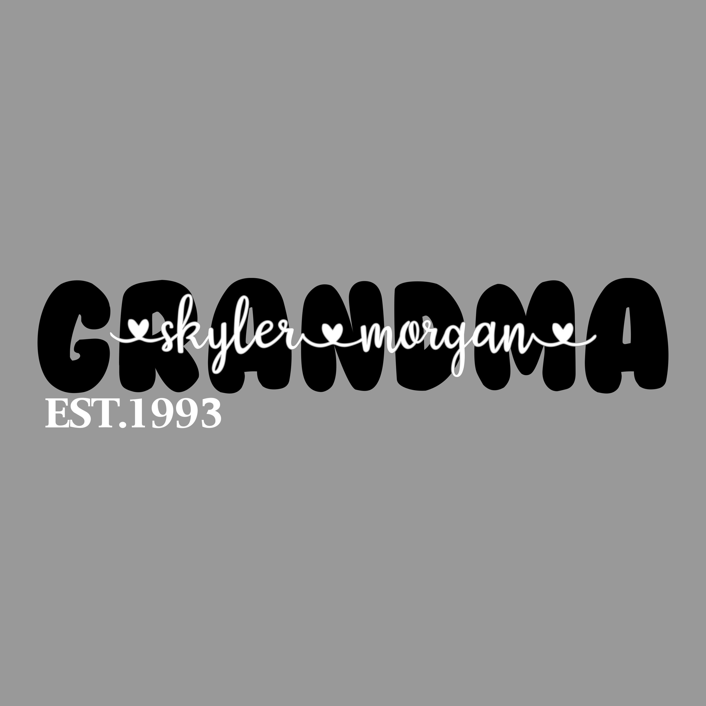 Download grandma personalized mothers day svg, mothers day svg ...