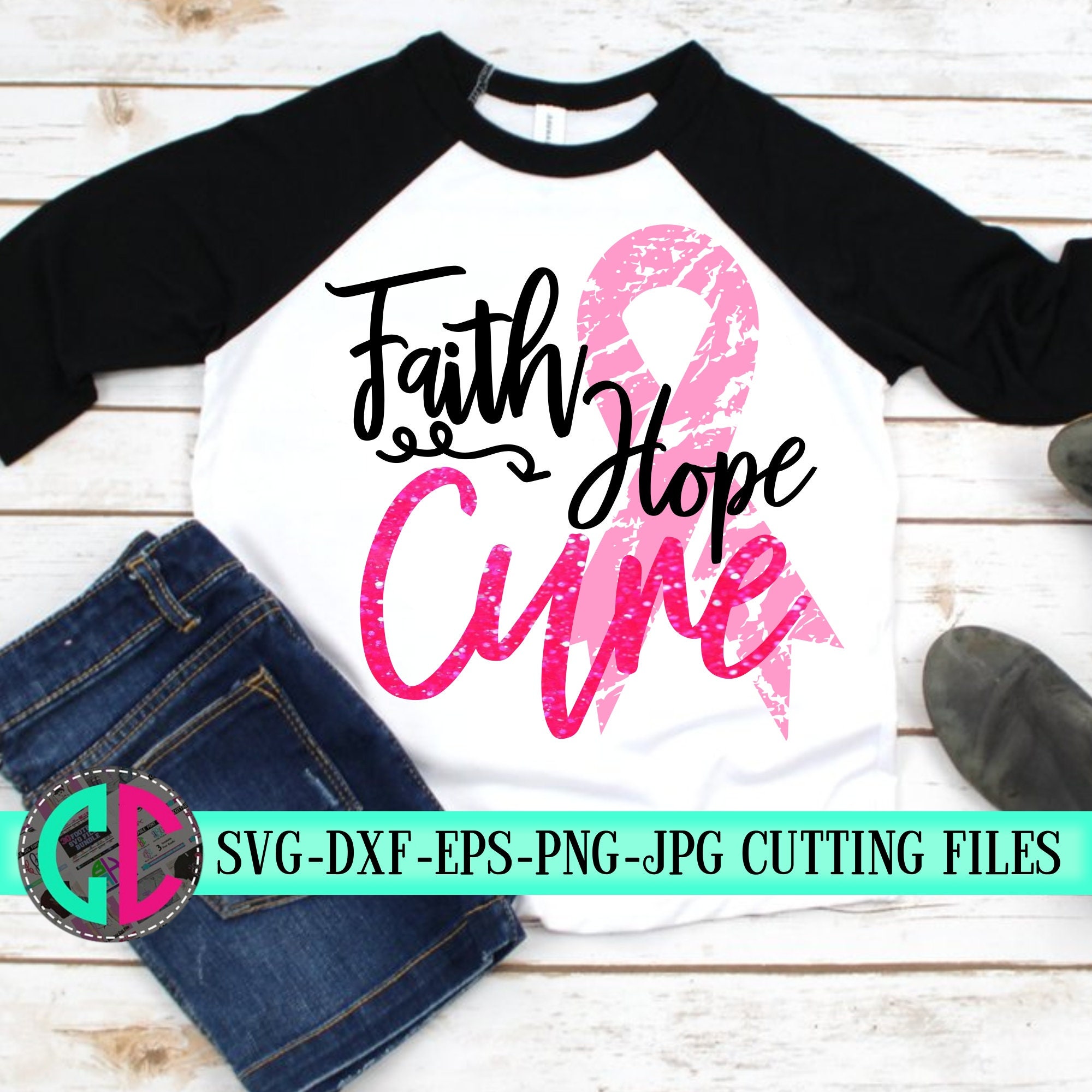 breast cancer svg, Faith hope cure svg,Breast Cancer svg,Cancer ...