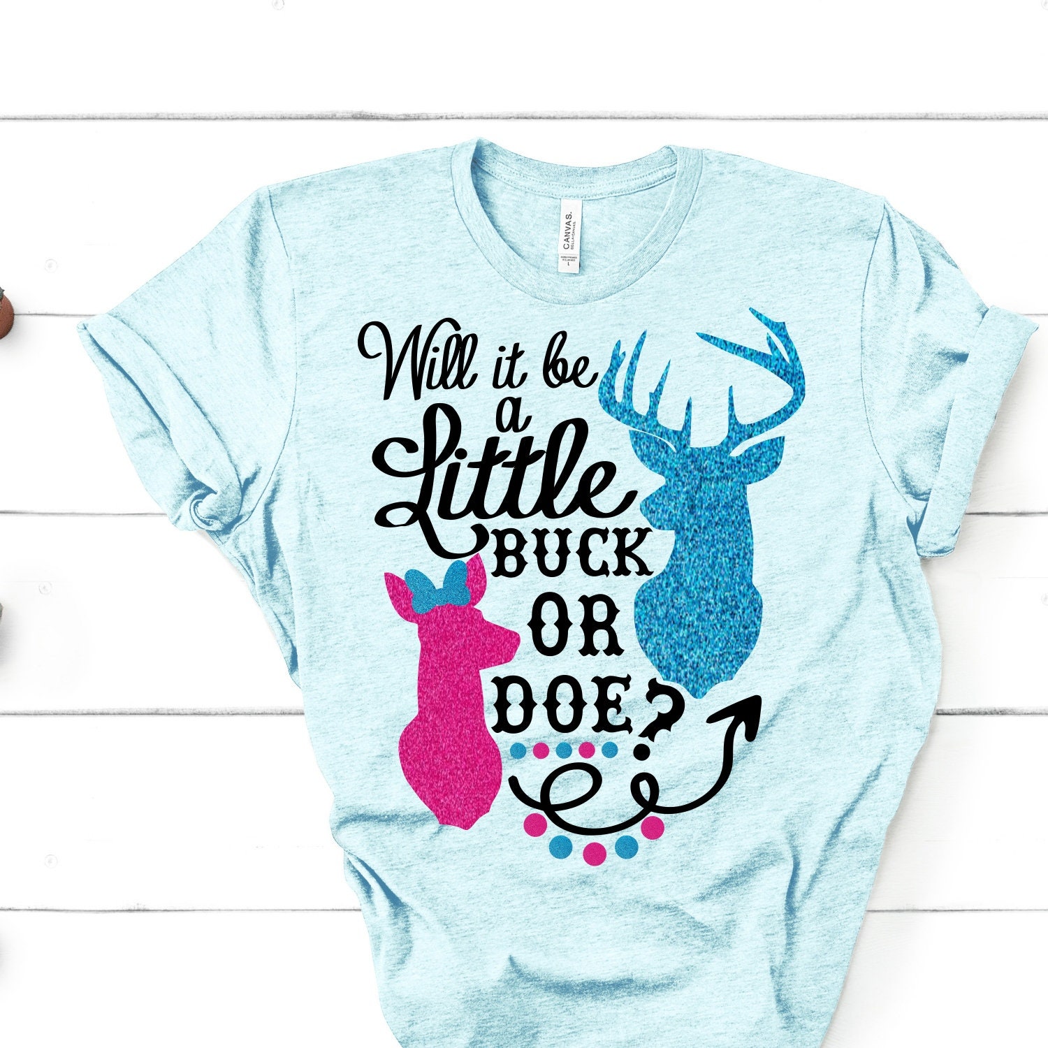 Will it be a Buck or Doe svg,Baby Gender svg,Baby Gender ...