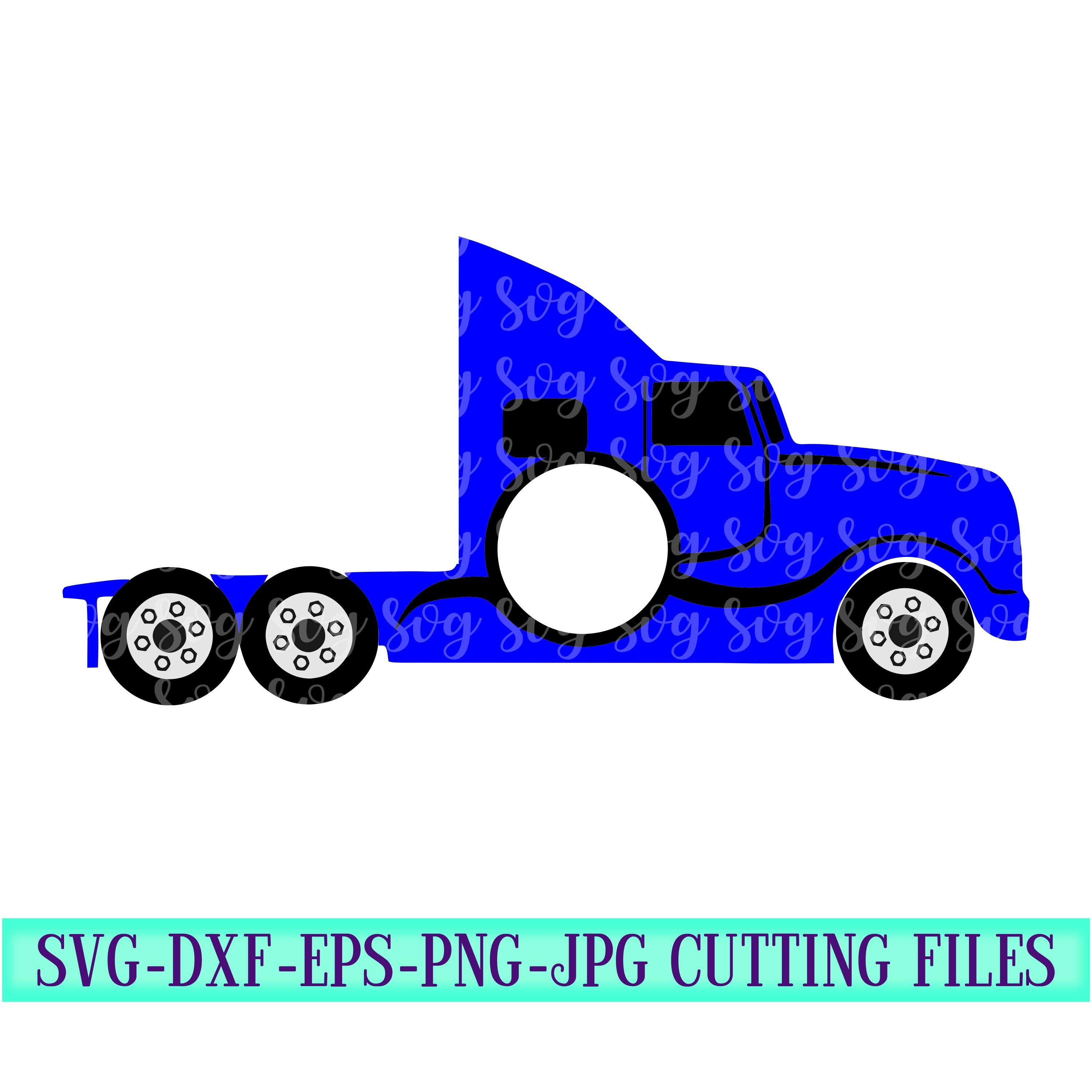 Free Free 100 Big Rig Truck Svg SVG PNG EPS DXF File