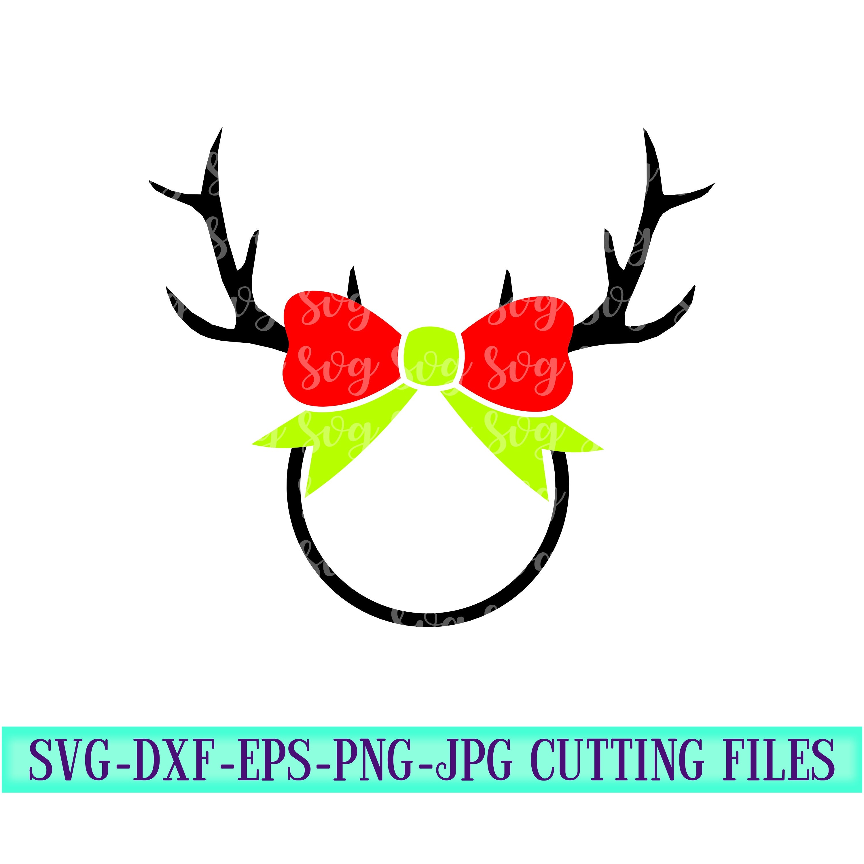 Download Christmas Antler Monogram Svg Monogram Deer Svg Deer Monogram Deer Antler Christmas Svg Design Christmas Cut Files Cricut Svg