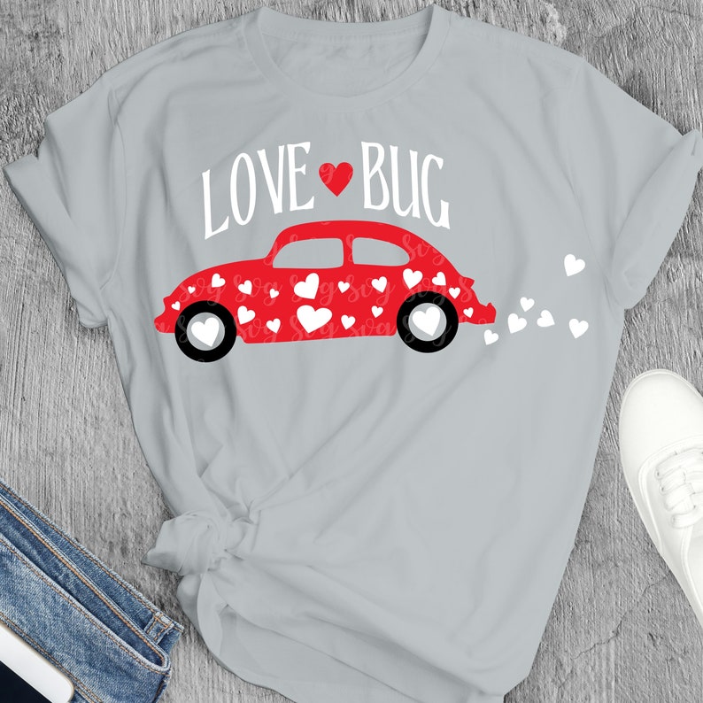 Download Love bug svg vw svg volkswagon svg Valentines Day png | Etsy