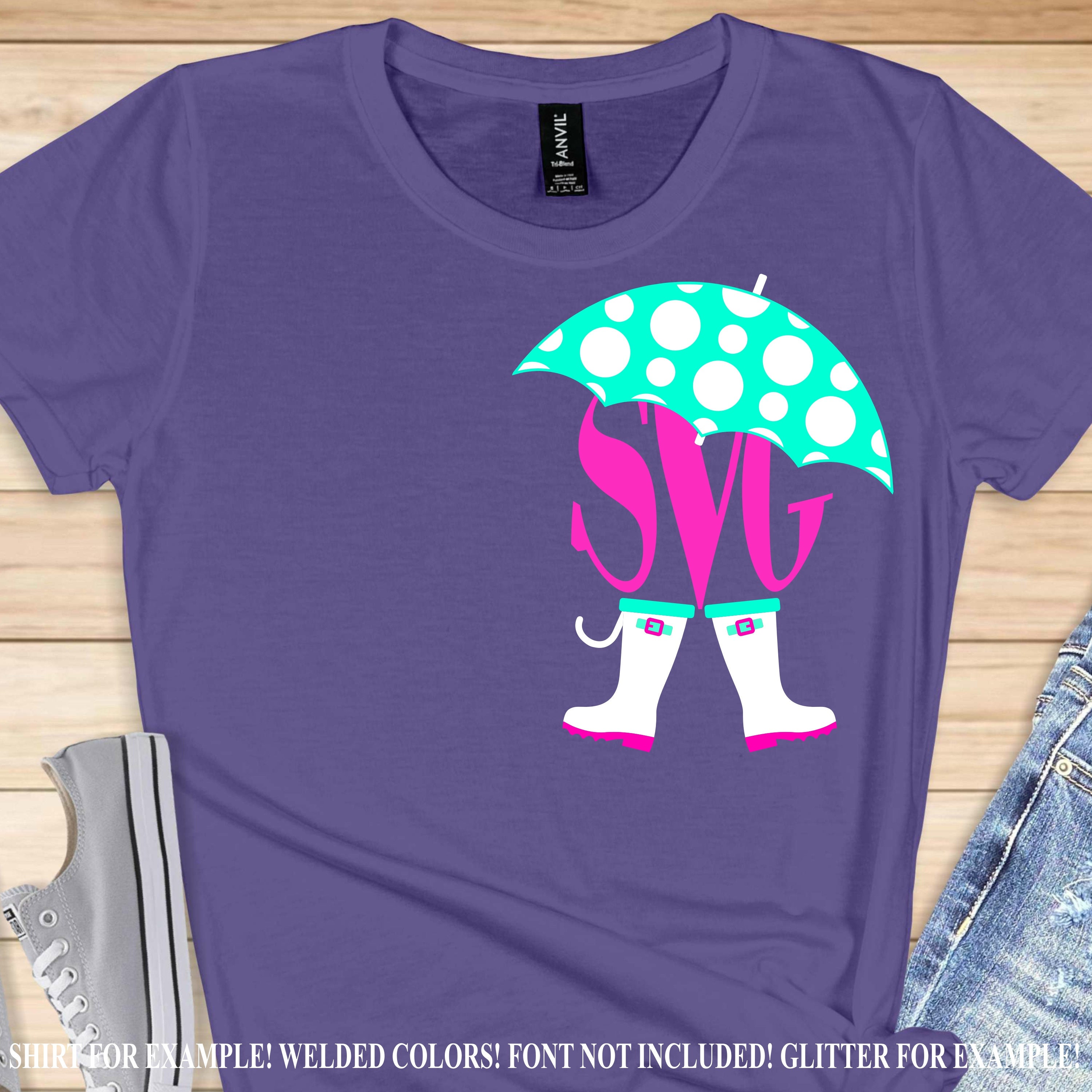 Download Rain Boots Svg Umbrella Svg Umbrella Monogram Monogram Shirt Monogram Svg Monogram Svg Designs Monogram Cut File Cricut Svg