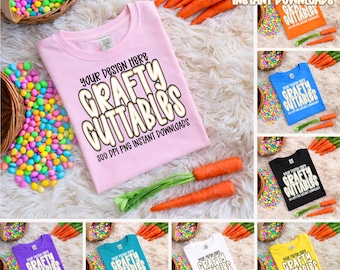 Easter Shirt Bundle | 10 Easter T-Shirt Designs | Spring Graphic Tees | Digital Download T-Shirt Mockup, Flat Lay Mockup