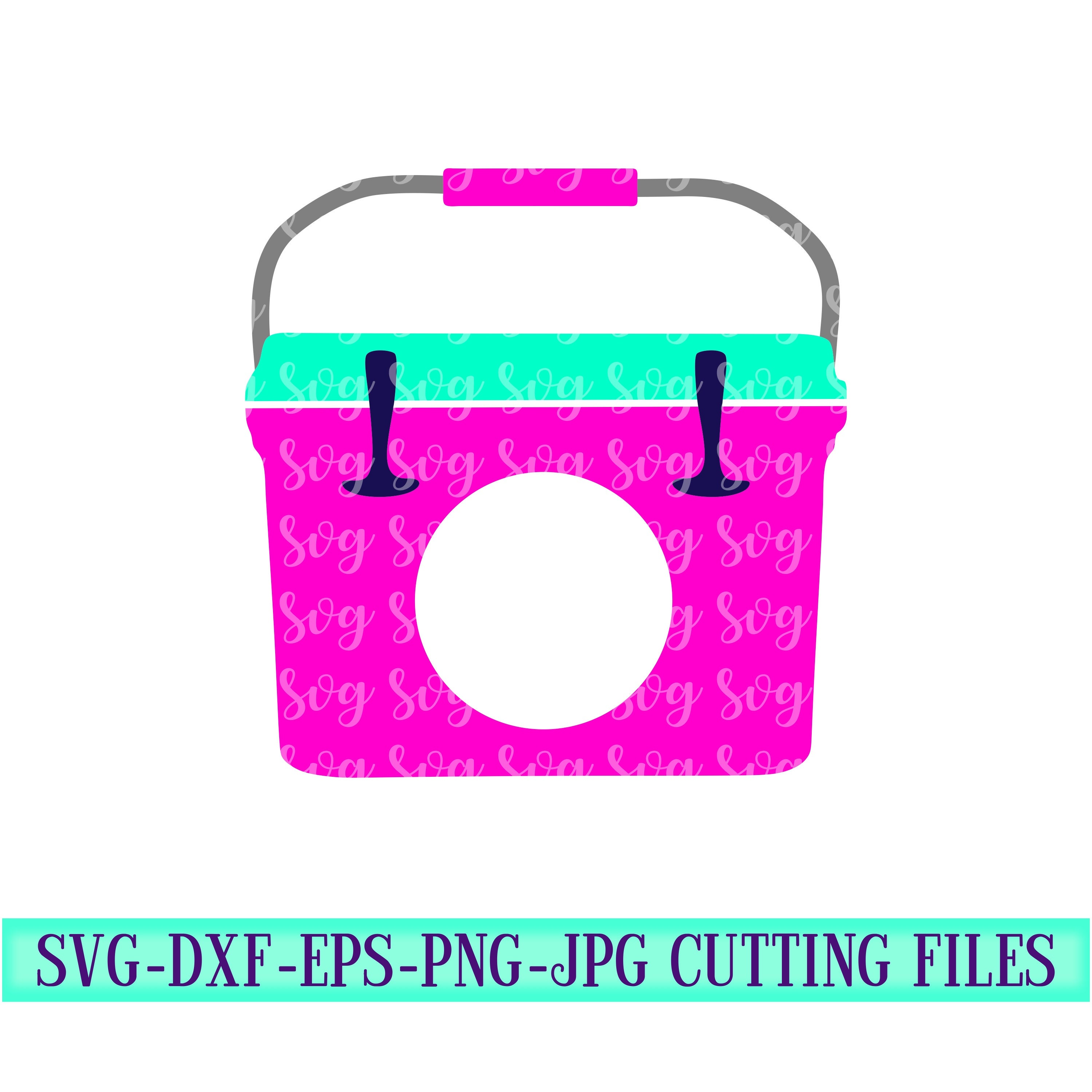 Download Yeti Monogram Cooler Svg Cooler Svg Yeti Cooler Svg Monogram Svg Beach Summer Svg Designs Summer Cut File Cricut Svg