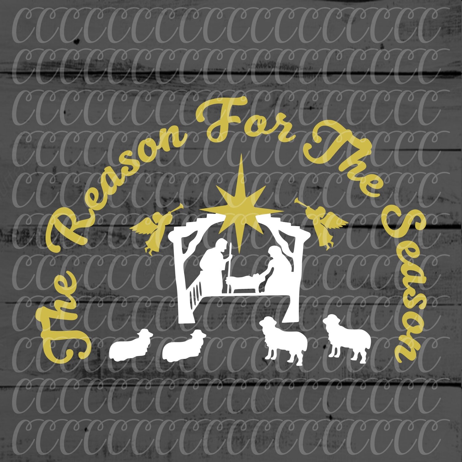 Reason For The Season Christmas Svg Jesus Svg Reason For The Season Nativity Svg Christmas Nativity Christmas Svg Cricut Designs Silhouette