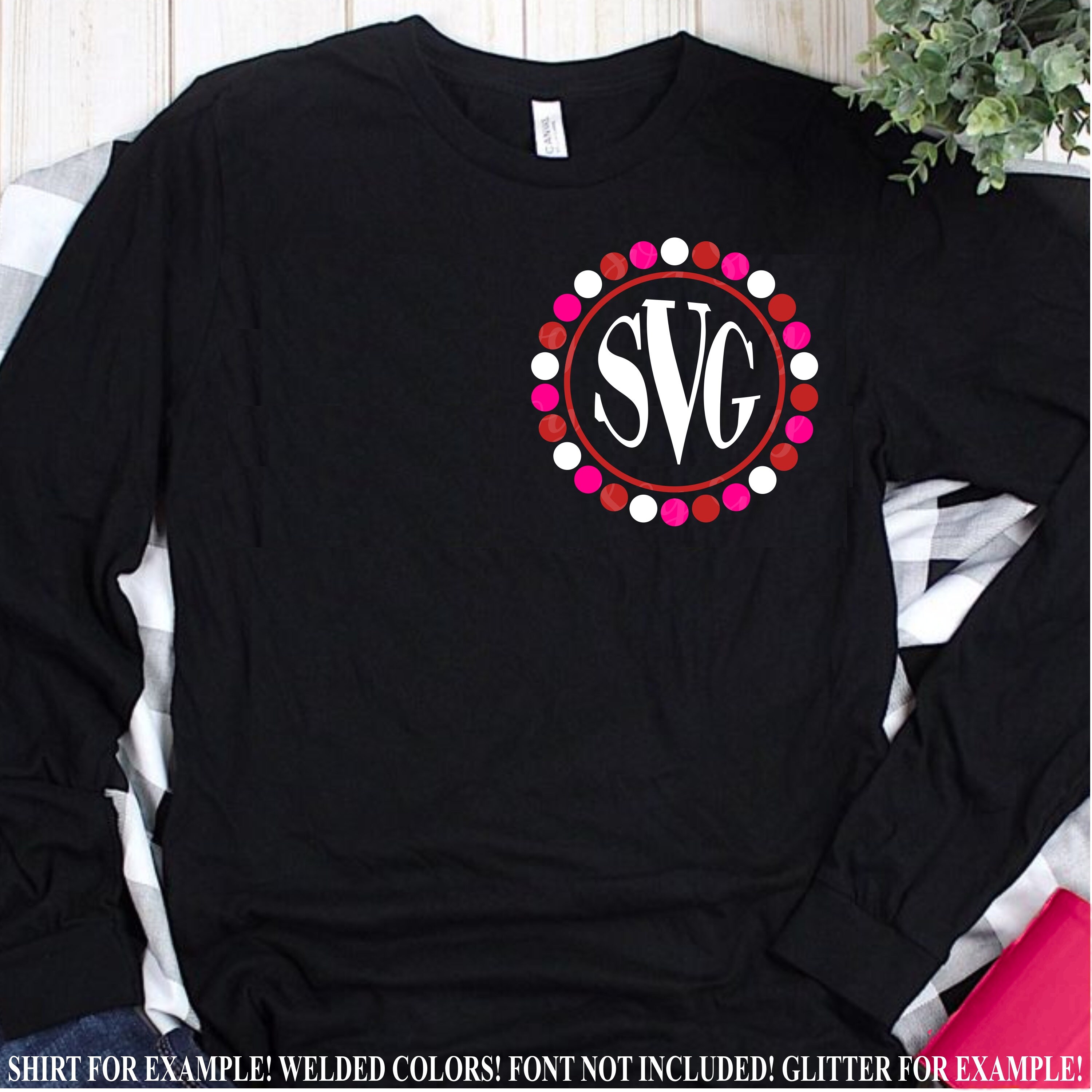 Download Circle Dots Valentine Monogram Svg Monogram Valentine Svg Valentine Svg Valentine Svg Designs Valentine Cut File Cricut Svg
