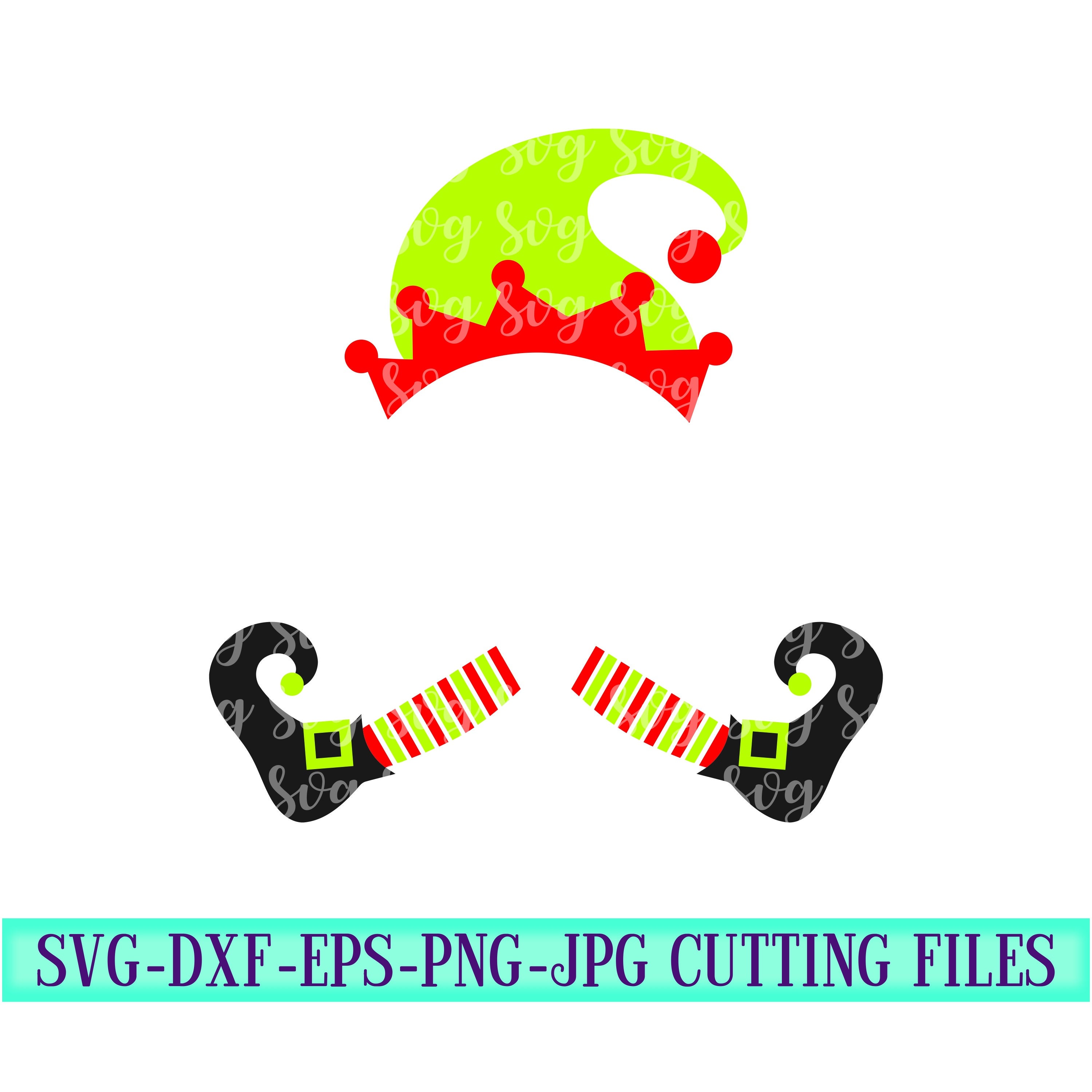 Download Elf Monogram Svg Elf Leg And Hat Monogram Svg Elf Svg Monogram Elf Holiday Svg Christmas Cut File Cricut Svg Svg For Mobile Mobile Svg