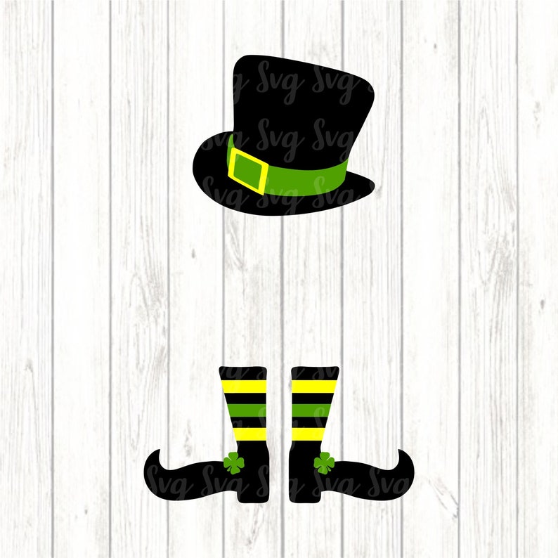 Leprechaun Monogram svg,Leprechaun svg,Leprechaun Hat svg,St.Patrick/'s svg,Tshirt svg,crafty cuttables,Cricut Design,Silhouette Design