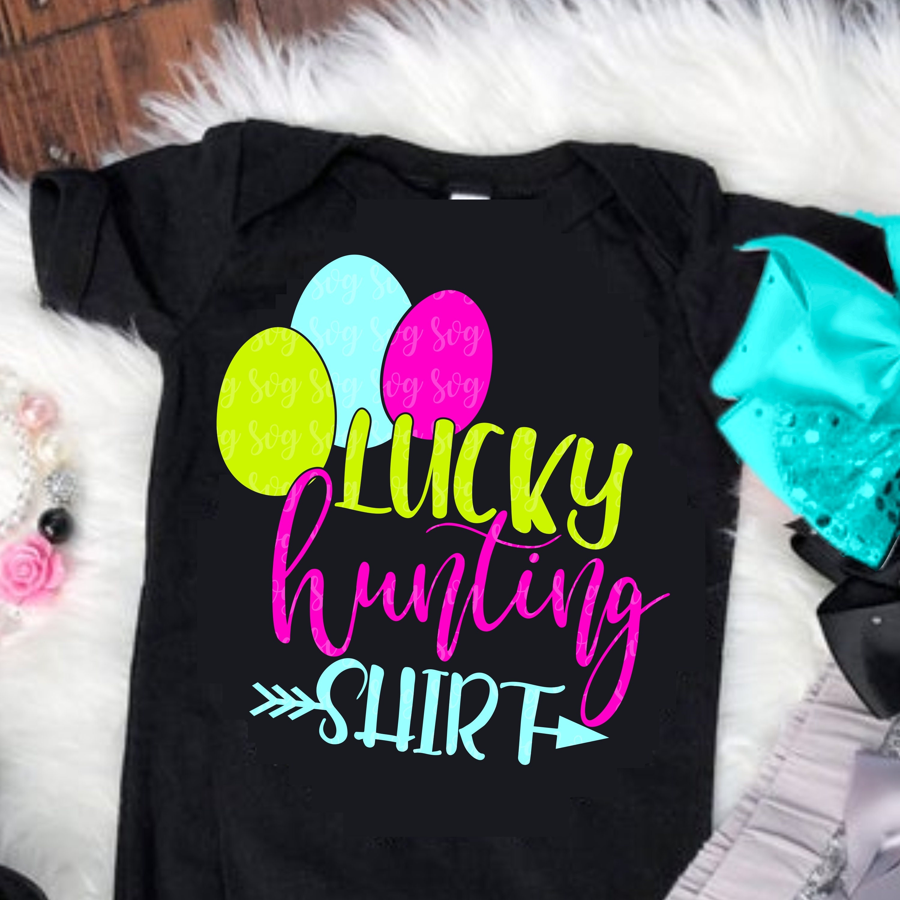 Download lucky hunting shirt svg,dxf png eps Files for Cutting Machines Cameo Cricut, Easter, Easter Svg ...