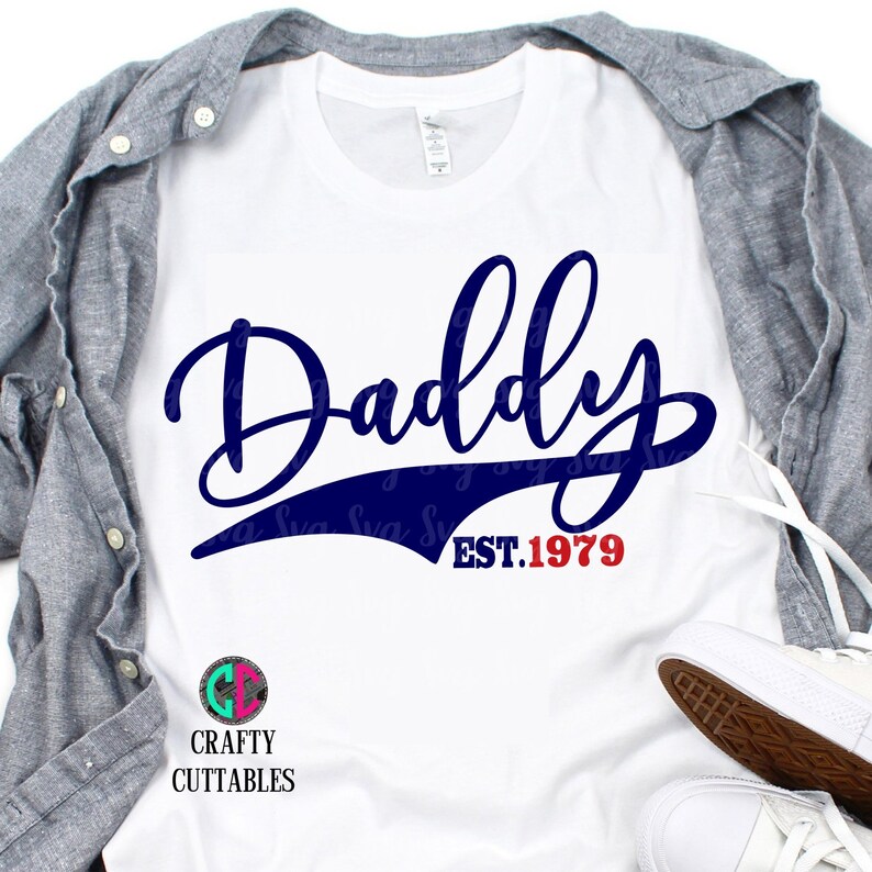 Download Fathers Day Svg Daddy Established svg Dad svg fathers | Etsy