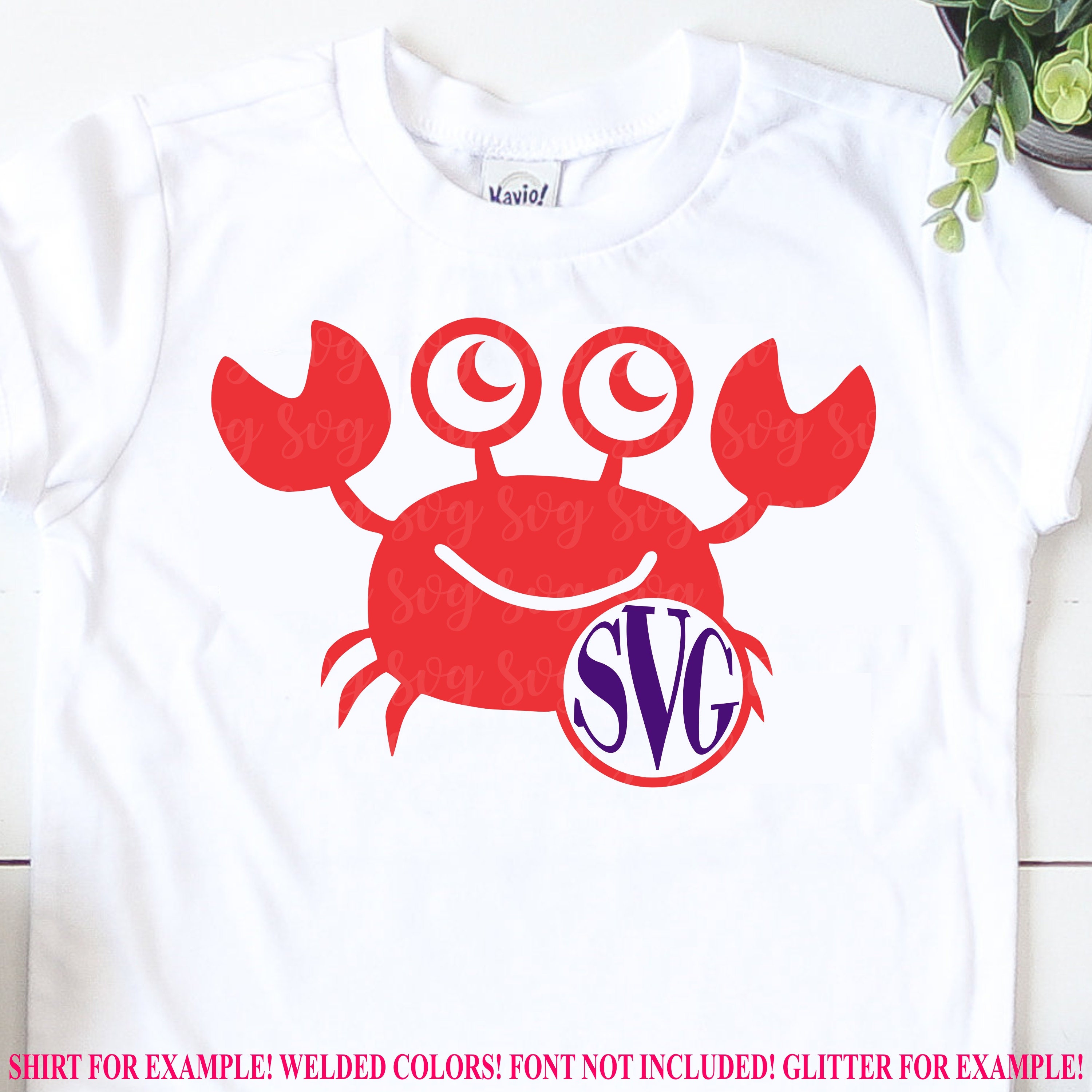 Download crab monogram svg,beach monogram svg,crab monogram,crab ...