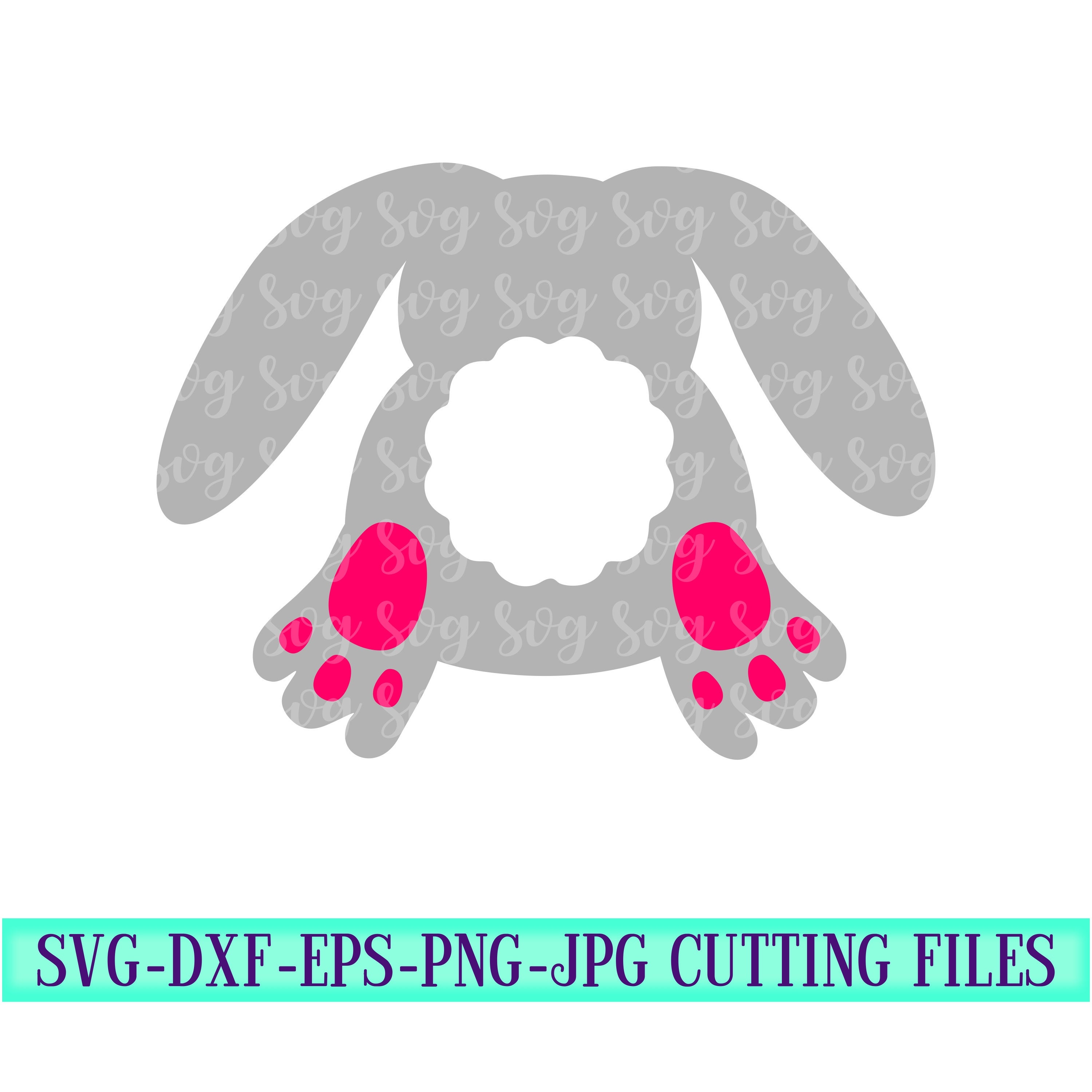 Download Easter Svg Bunny Butt Svg Easter Bunny Svg Rabbit Svg Easter Monogram Svg Bunny Monogram Svg Easter Svg Design Easter Cut File Cricut Svg