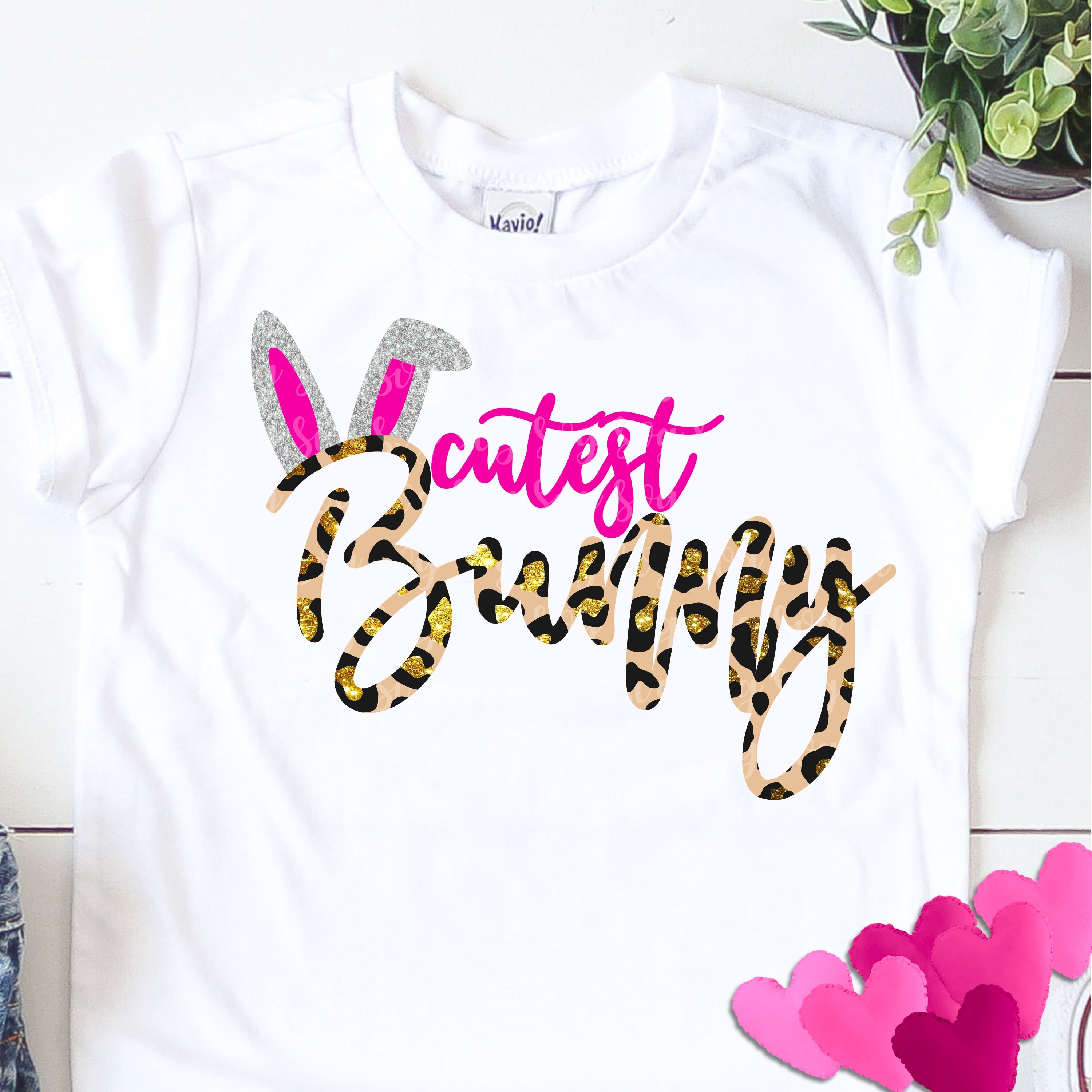 Download cutest bunny leopard print svg,dxf png eps Files for ...