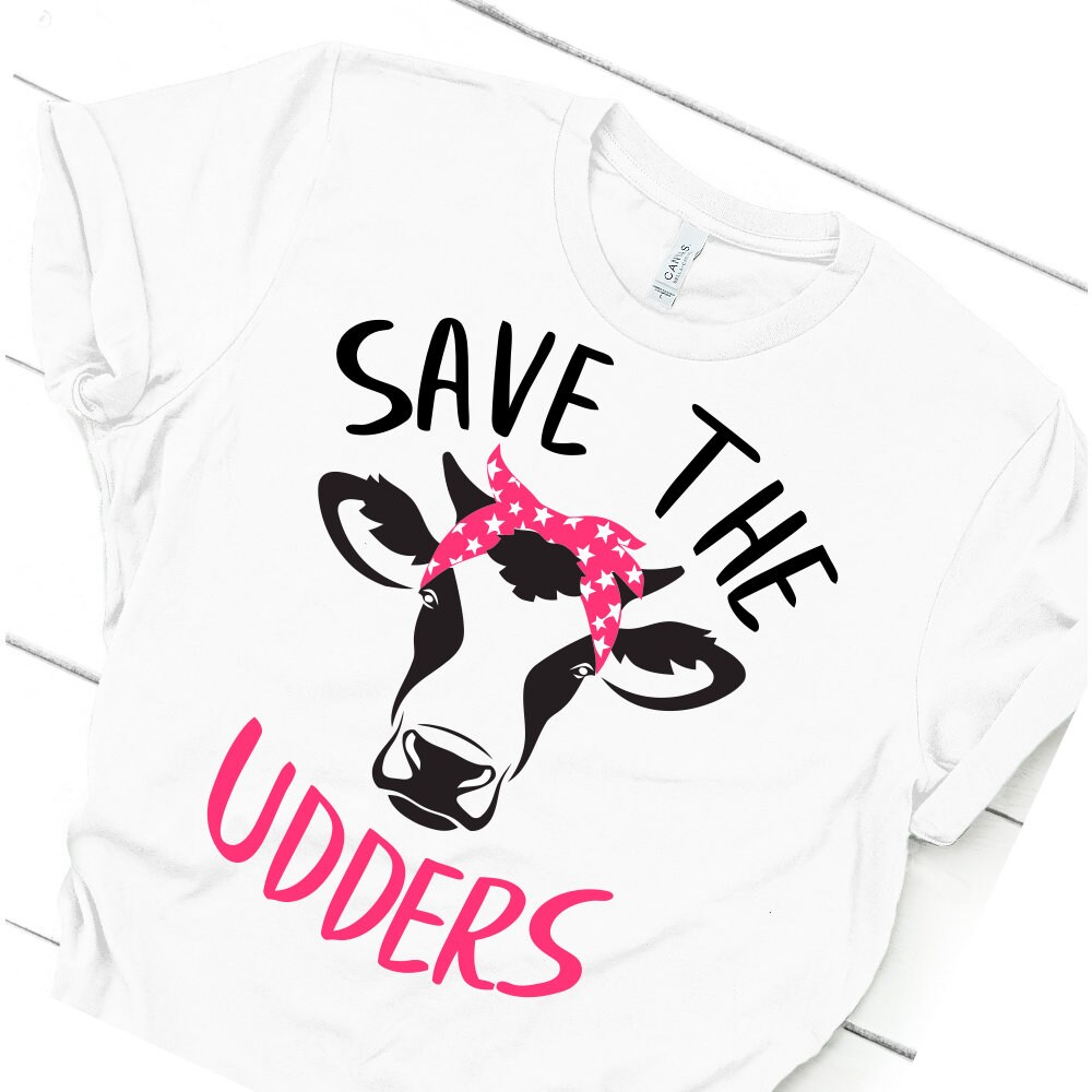 Download Save the Udders Breast Cancer Awareness SVG,Breast Cancer ...