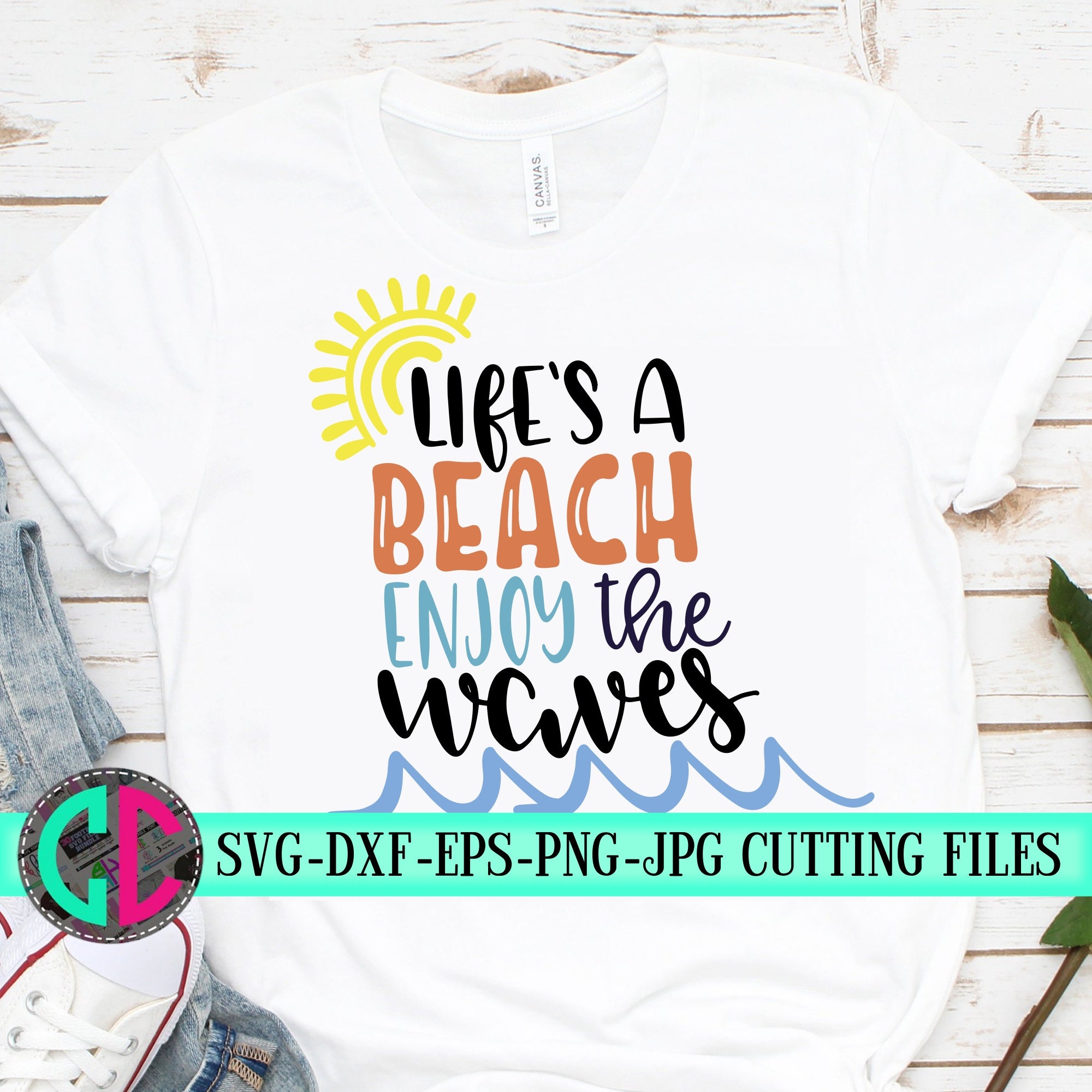 Download Life S A Beach Svg Beach Svg Summer Quotes Svg Svg Enjoy The Waves Tshirt Beach Svg Summer Svg Designs Summer Cut File Cricut Svg