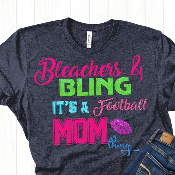 Bleachers and Bling A Football Mom Thing SVG,Football Quote, Football Mom svg,Sports Svg Designs, Sports Cut File, cricut svg