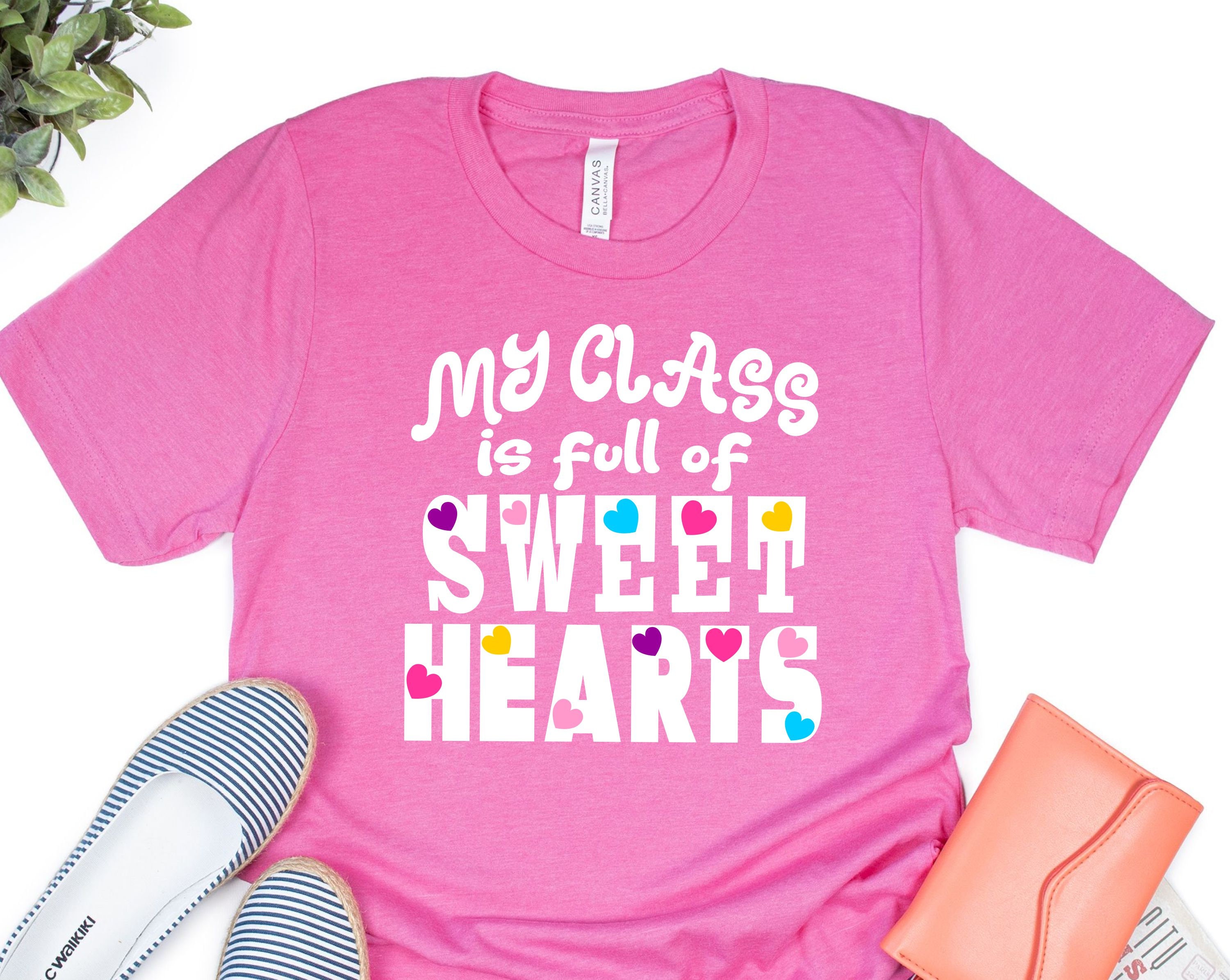 My Class is Full of Sweet Hearts Svg Valentines Teacher Svg | Etsy