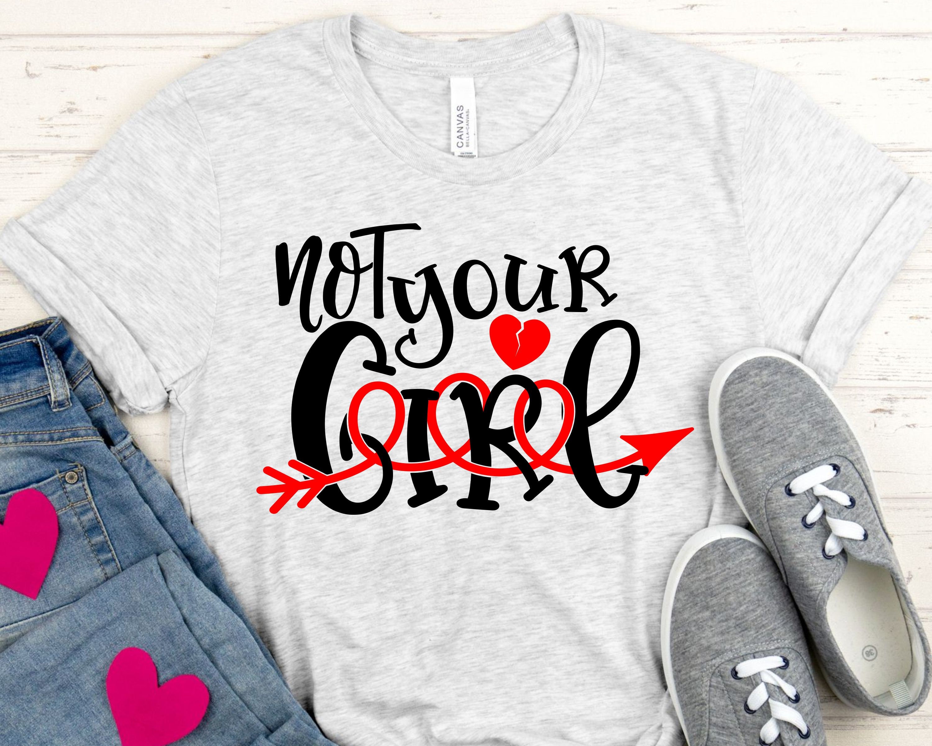 Download Not Your Girl Svg Brokenheart Valentine Svg Not Your Svg Girlfriend Svg Valentines Day Svg Valentine Svg Design Cricut Valentine Day Svg SVG, PNG, EPS, DXF File