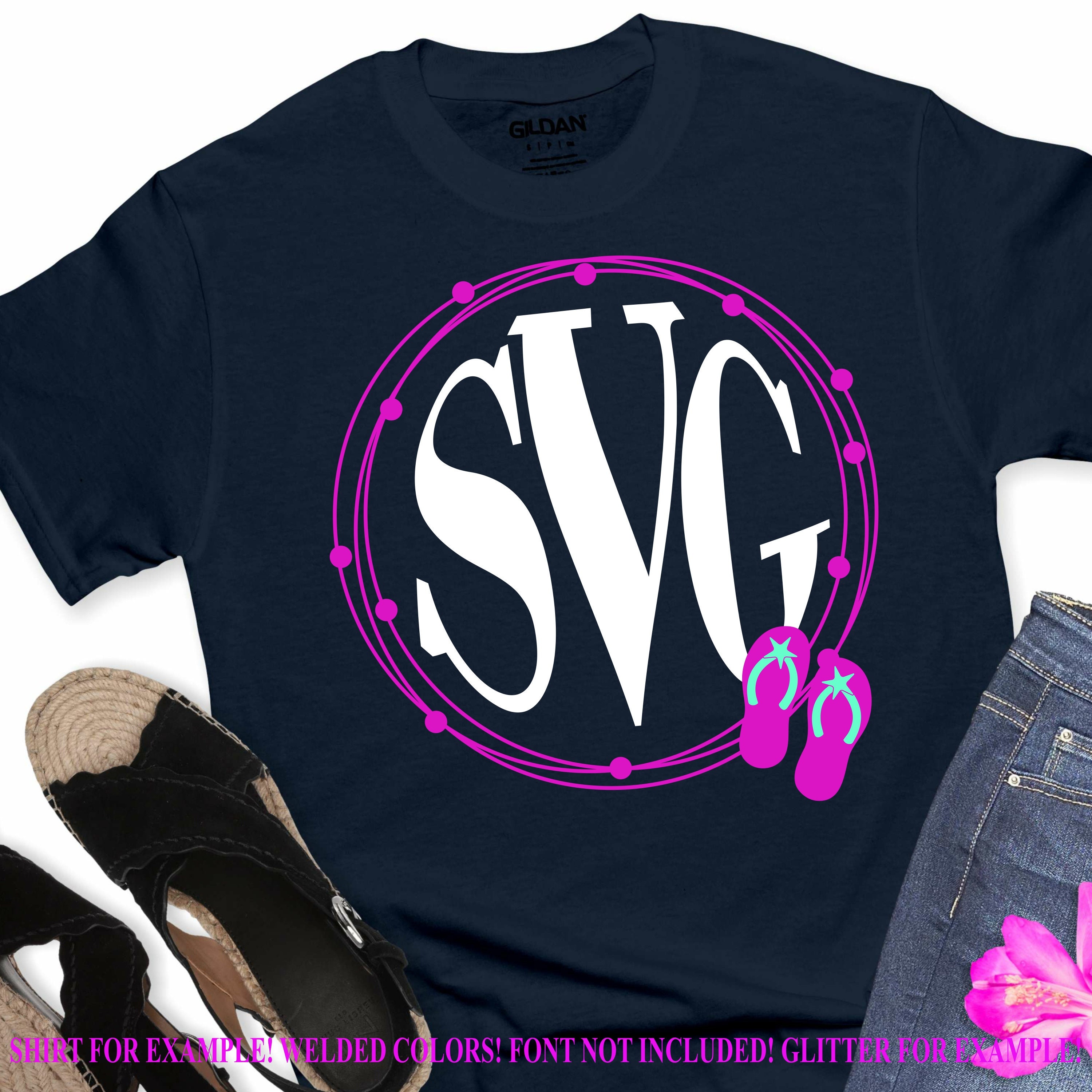 Download Flip Flop Monogram Svg Monogram Beach Monogram Svg Summer Svg Summertime Svg Summer Svg Designs Summer Cut File Cricut Svg