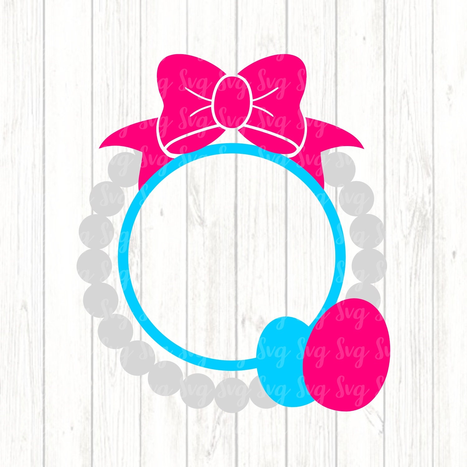 Download Pearl Egg Monogram svg,Pearl svg,bow svg,Monogram Easter ...