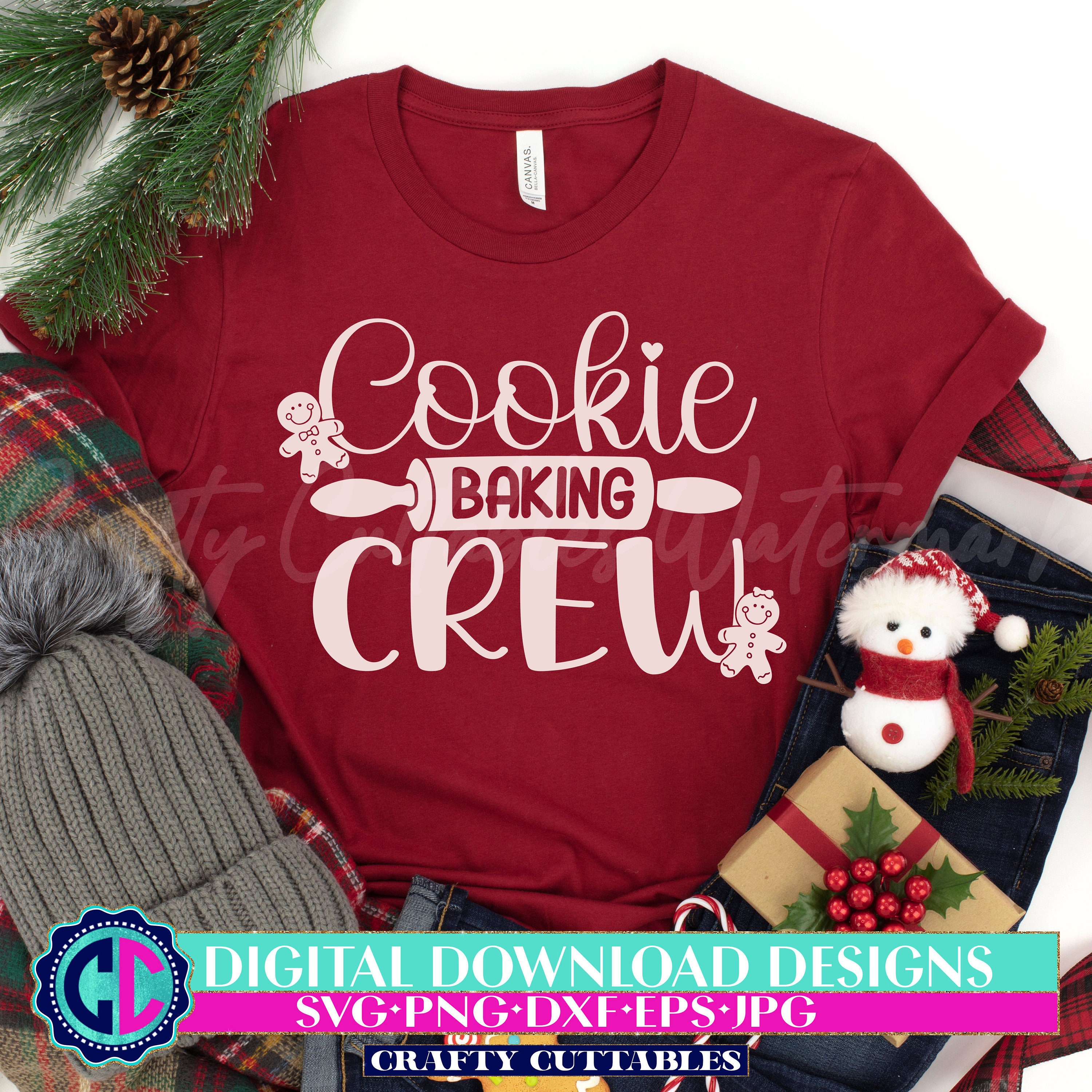 Cookie Baking Crew Svg Cookie Crew Svg Christ Svg Baking - Etsy