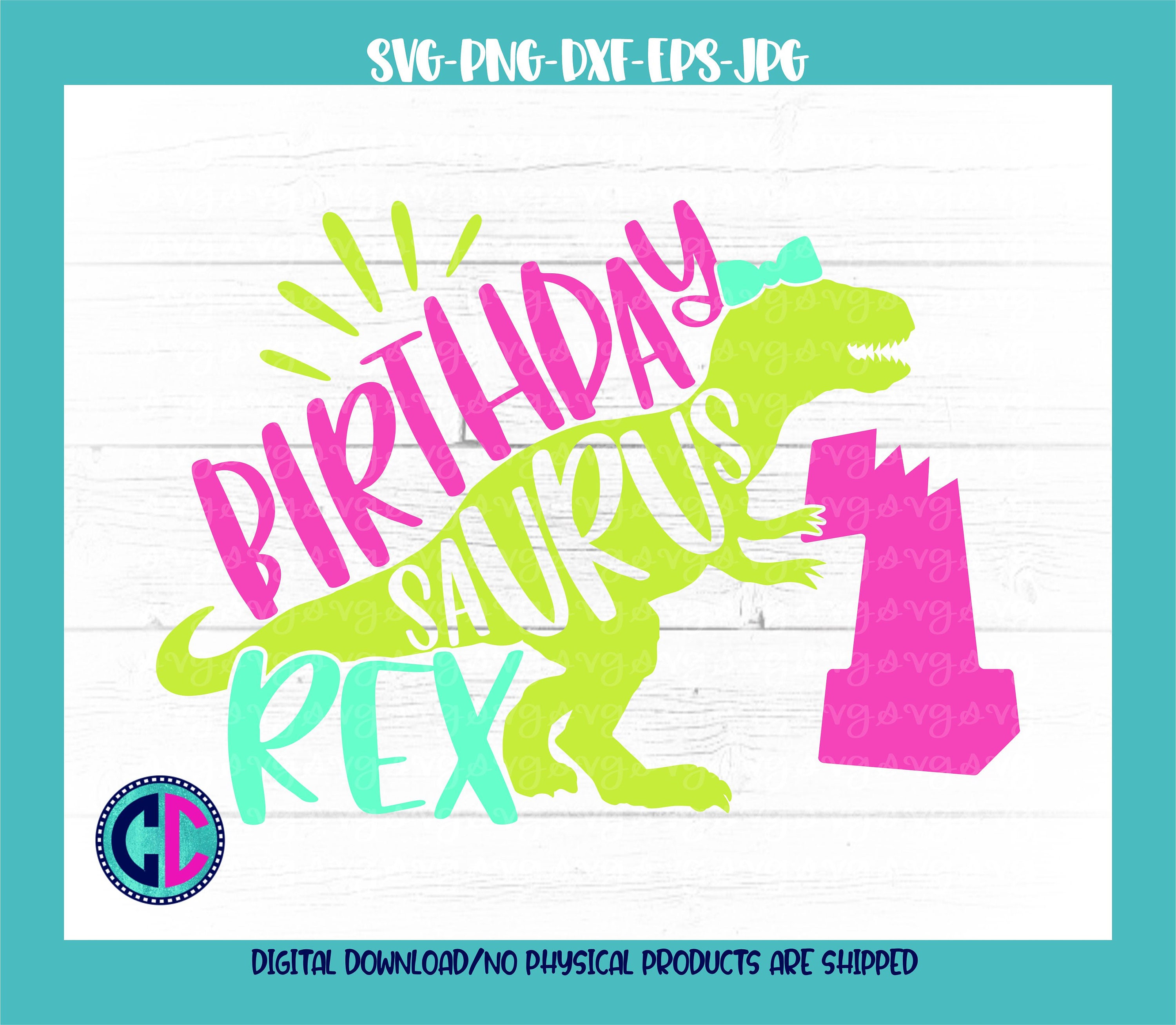 Download Birthday Svg Girl Three One Svg Birthday Svgs Girls T Rex Svg Dinosaur Birthday Svg Birthday Svg Design Birthday Cut Files Cricut Svg