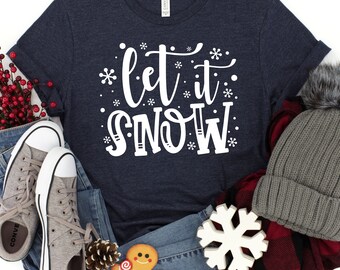 Let it Snow svg, Winter svg, Snow svg, Christmas svg, Christmas svg designs, Christmas cut file, cricut svg, svg for mobile