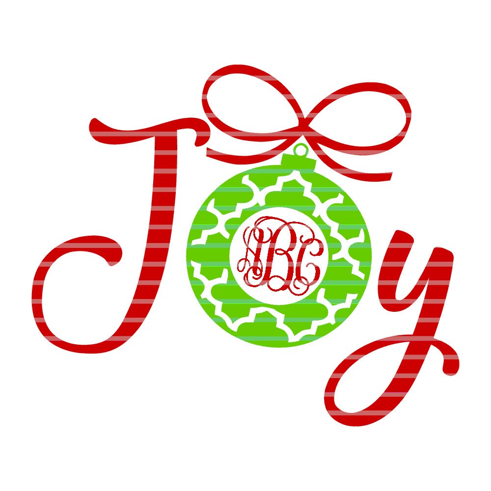 Download Joy Monogram svg,Monogram Joy svg,Christmas Monogram svgs ...