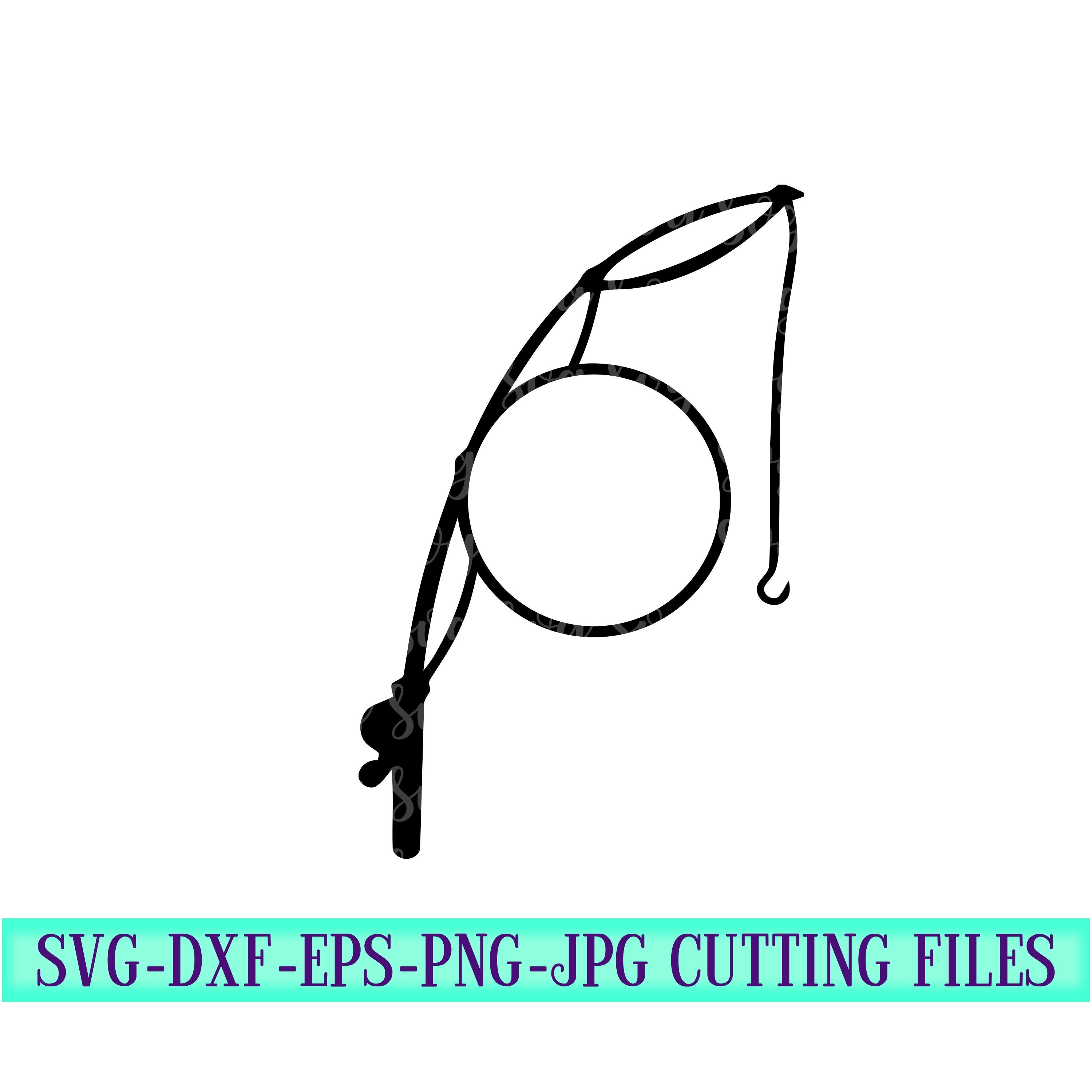 Download Fishing Rod Monogram Fishing Rod Svg Svg Monogram Fish Monogram Fishing Rod Monogram Svg Designs Monogram Cut File Cricut Svg