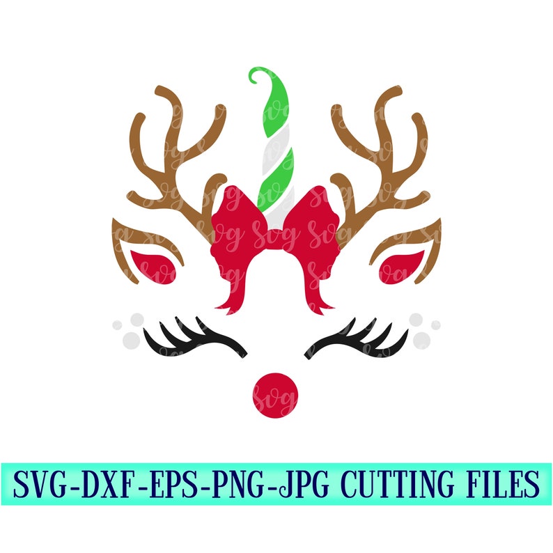 Free Free Unicorn Reindeer Svg 282 SVG PNG EPS DXF File