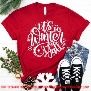 its winter y'all SVG, winter svg, y'all svg, winter y'all svg, christmas svg design, Designs,Christmas Cut Files