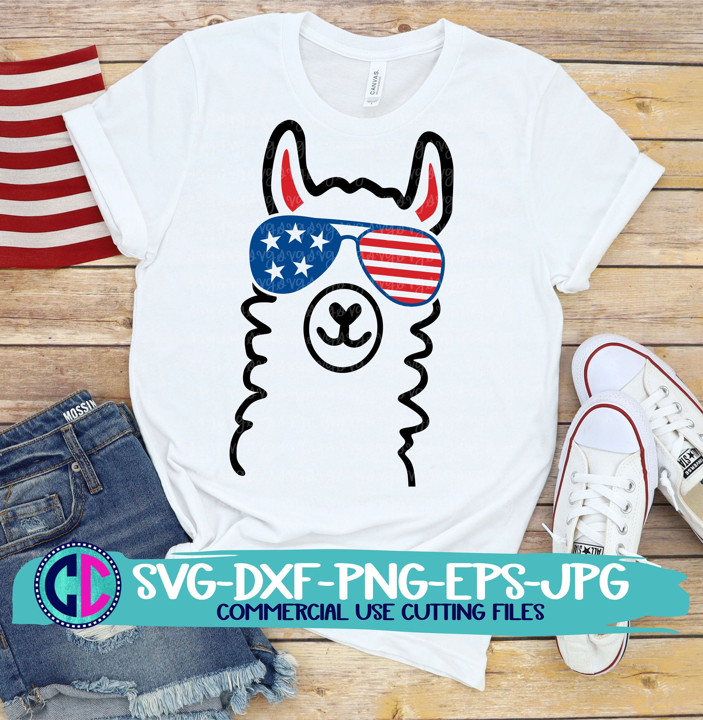 Download Patriotic Llama Svg 4th Of July Llama Svg Patriotic Glasses Svg July 4th Llama Svg Llama Svg Summer Svg Summer Svg Design Summer Svg