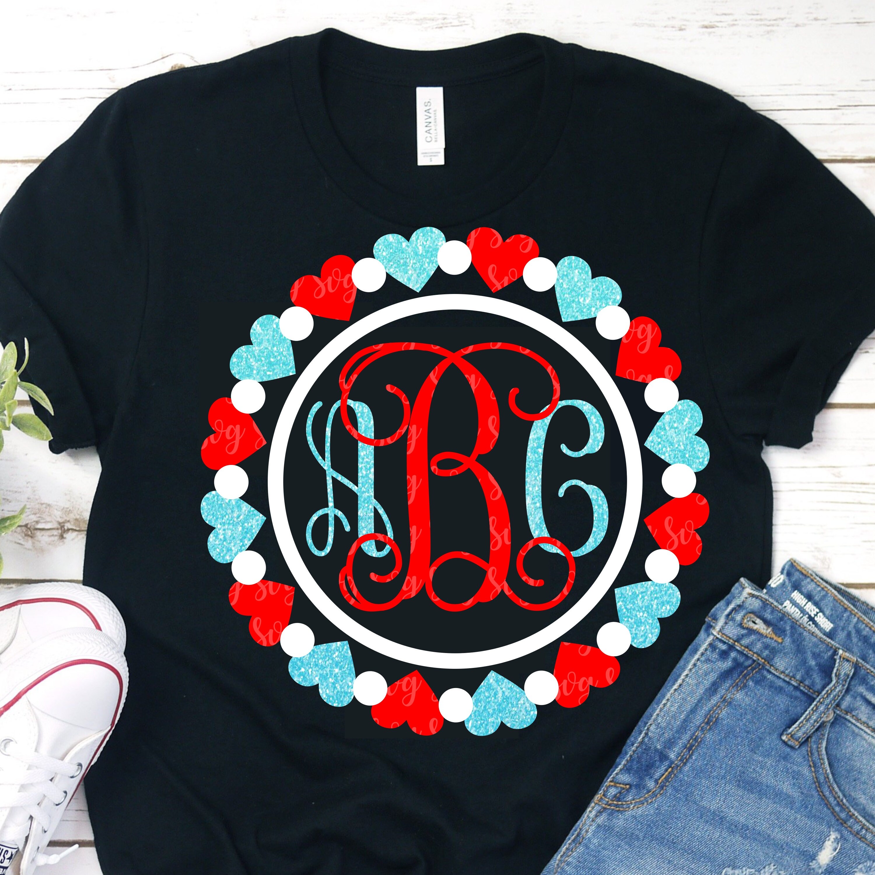 Download monogram heart svg,Valentine Monogram svg,babies monogram ...