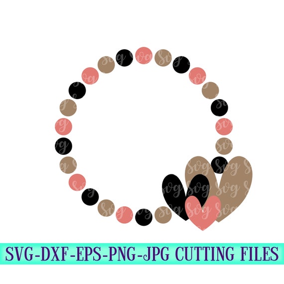 Download Heart Valentine Monogram Svgmonogram Valentine Svgvalentine Etsy