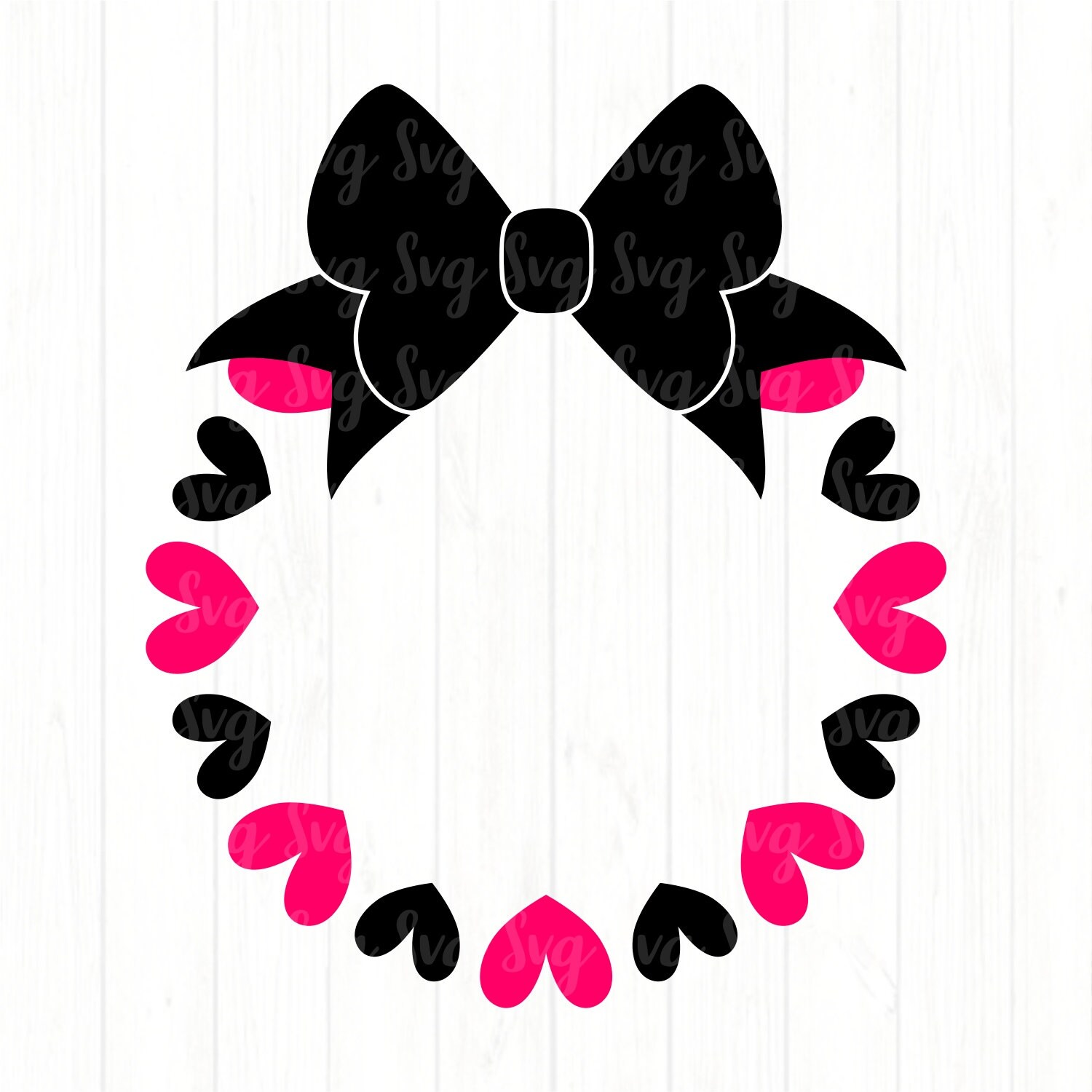 Download Bow Heart Monogram svg,Monogram Valentine svg,Valentine ...