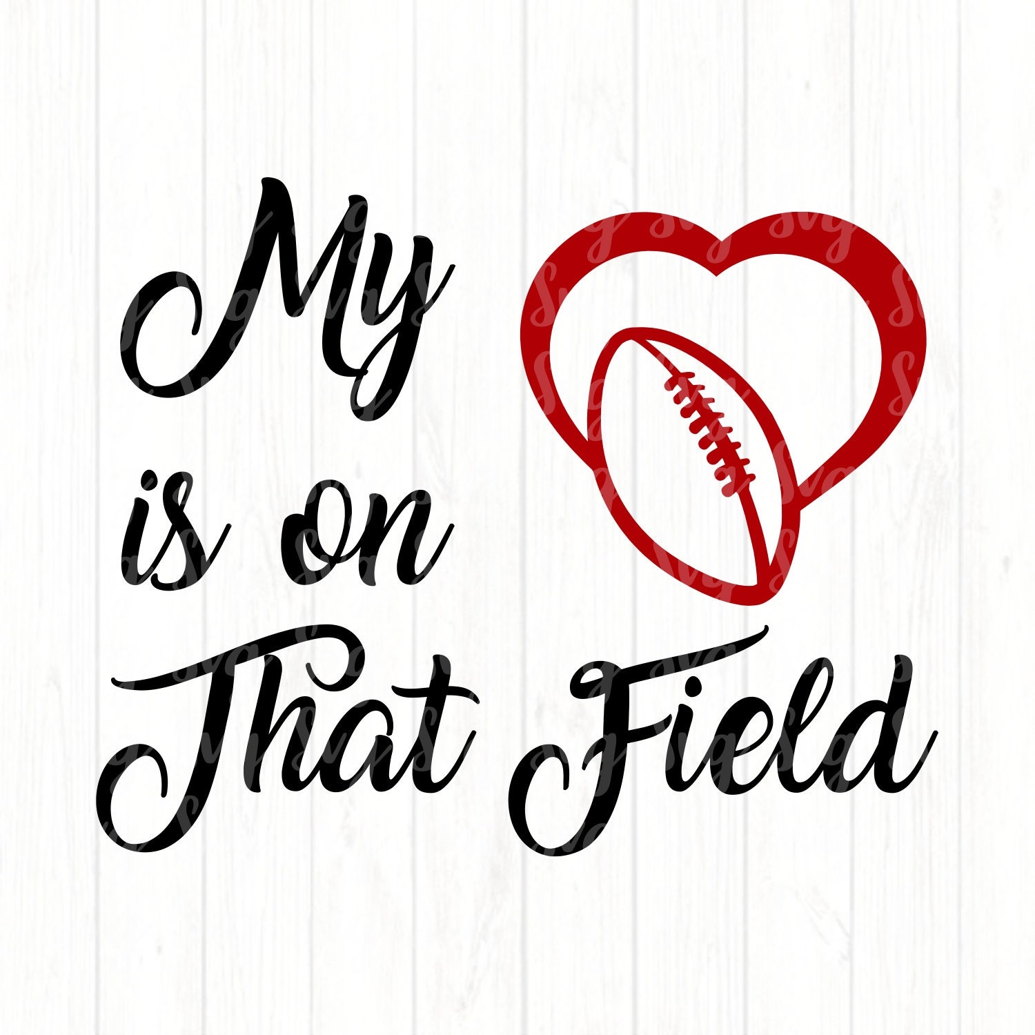 Download My Heart Is On That Field Football SVG,Football decals ...